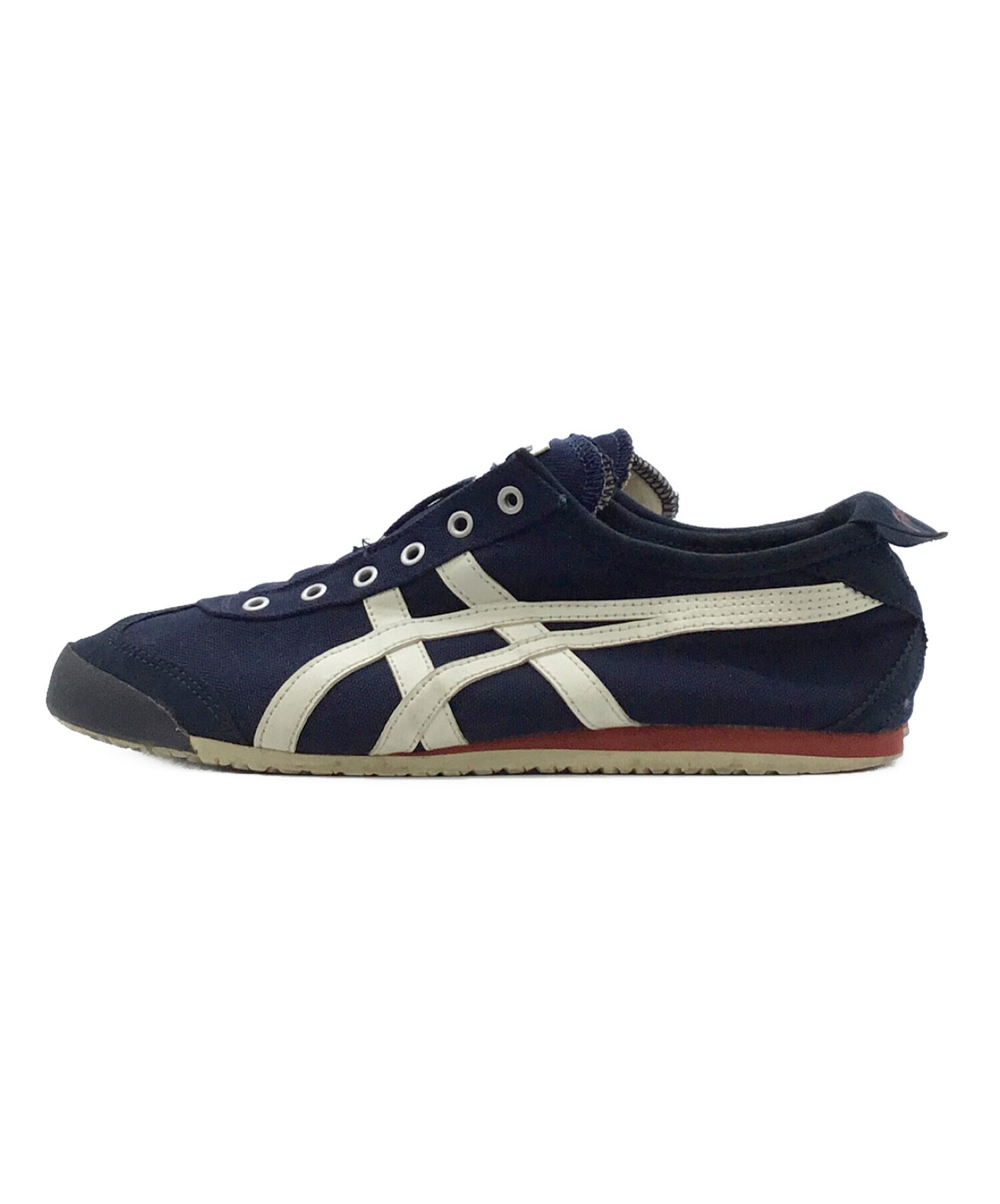 Onitsuka Tiger (オニツカタイガー) ローカットスニーカー ネイビー サイズ:24.5cm