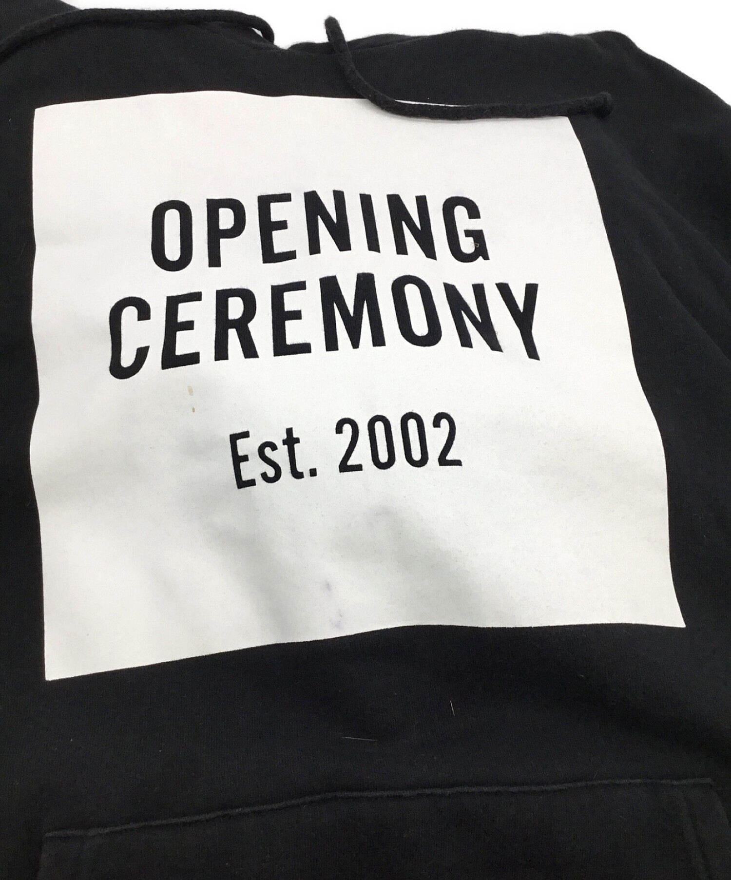 [美品]Opening Ceremony パーカー ブラック Mサイズ