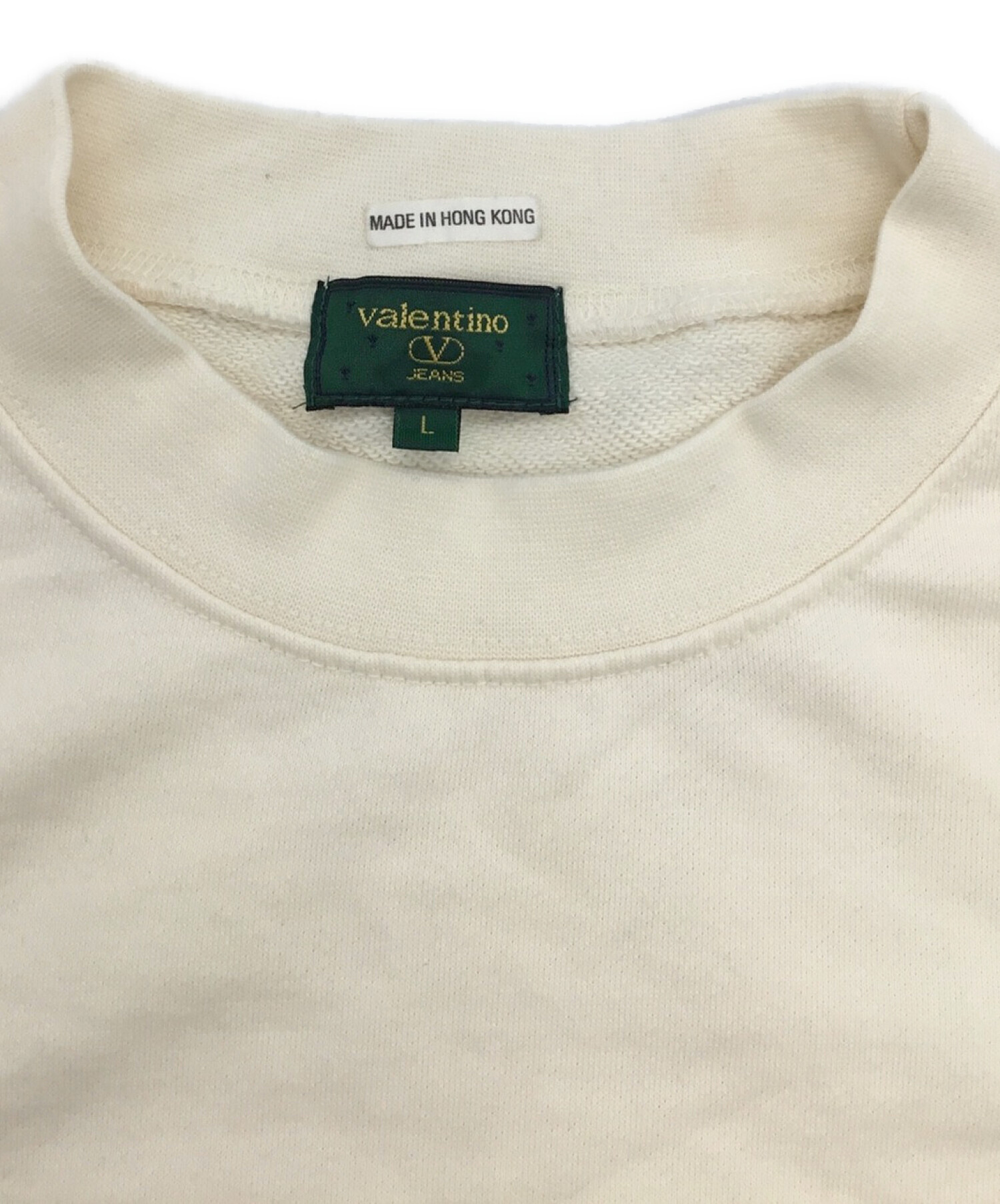 中古・古着通販】VALENTINO (ヴァレンティノ) スウェット アイボリー