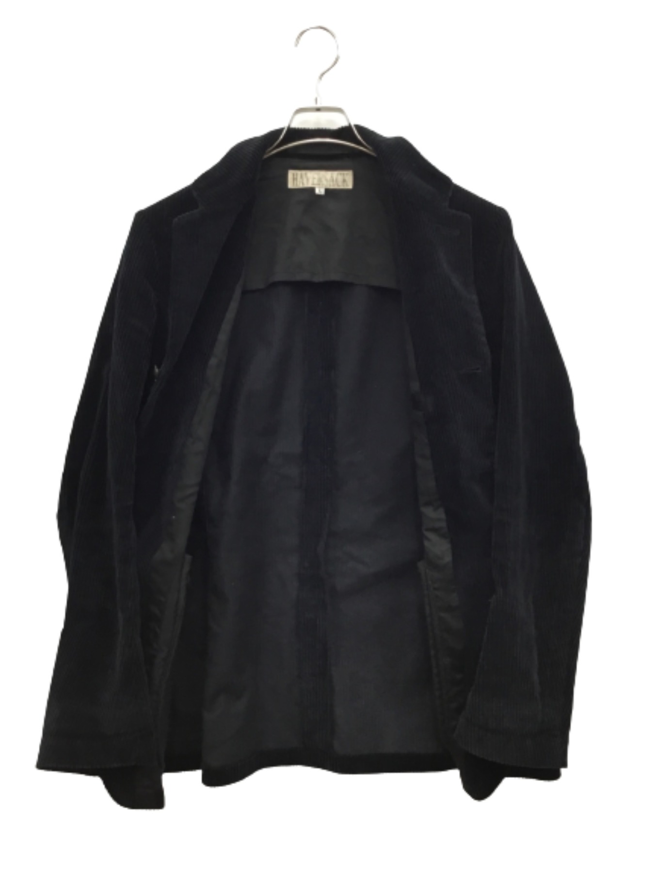 HAVERSACK (ハバーサック) コーデュロイジャケット ブラック サイズ:L
