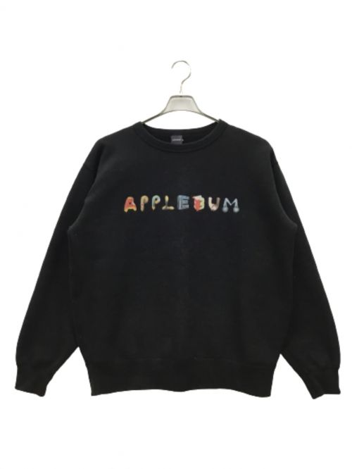 【中古・古着通販】APPLEBUM (アップルバム) スウェット ブラック