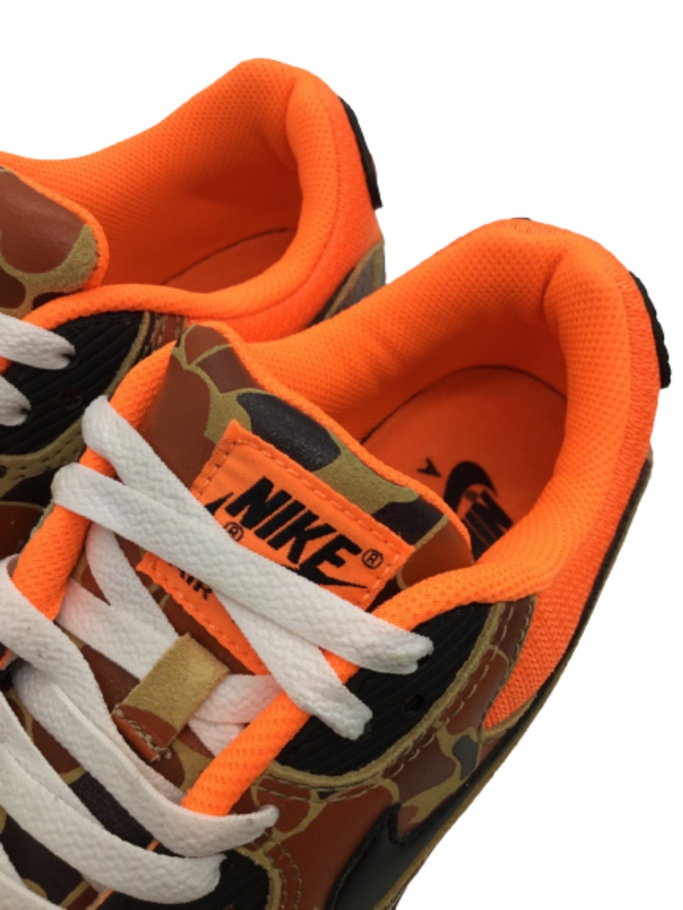 NIKE (ナイキ) スニーカー DUCK CAMO TOTAL ORANGE/BLACK サイズ:26.5cm