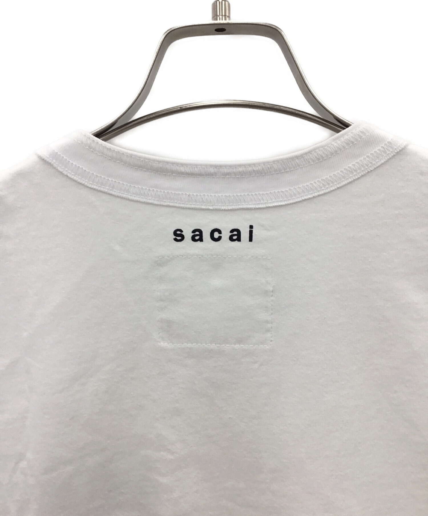 中古・古着通販】Sacai×KAWS (サカイ×カウズ) Tシャツ ホワイト サイズ