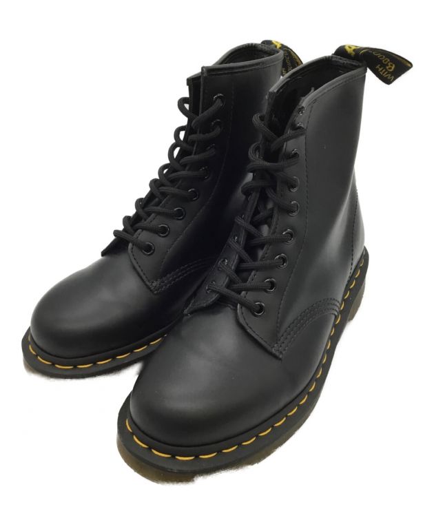 中古】ドクターマーチン DR.MARTENS 1460 8ホール ブーツ がた スムース レザー 10072004 ブラック 黒