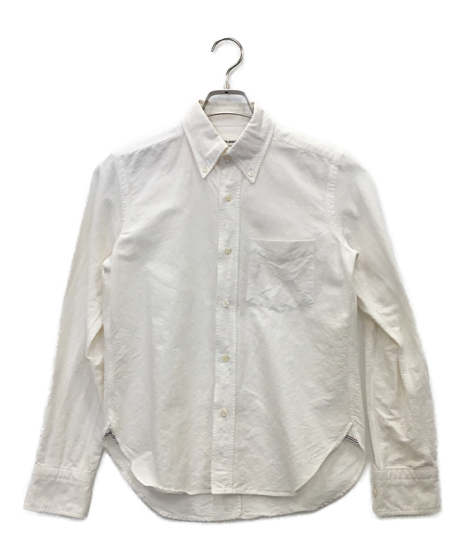 MARKAWARE (マーカウェア) ボタンダウンシャツ ホワイト サイズ:1