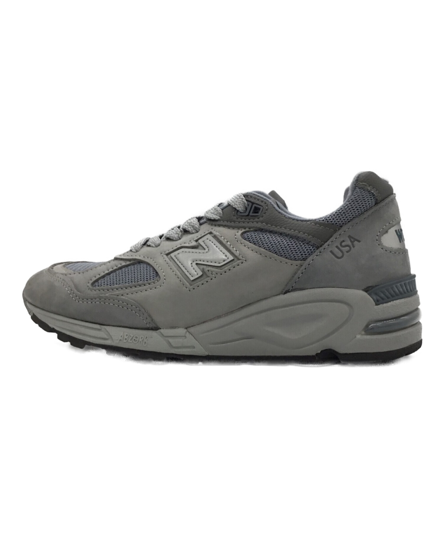 NEW BALANCE (ニューバランス) WTAPS (ダブルタップス) スニーカー グレー サイズ:23.5cm