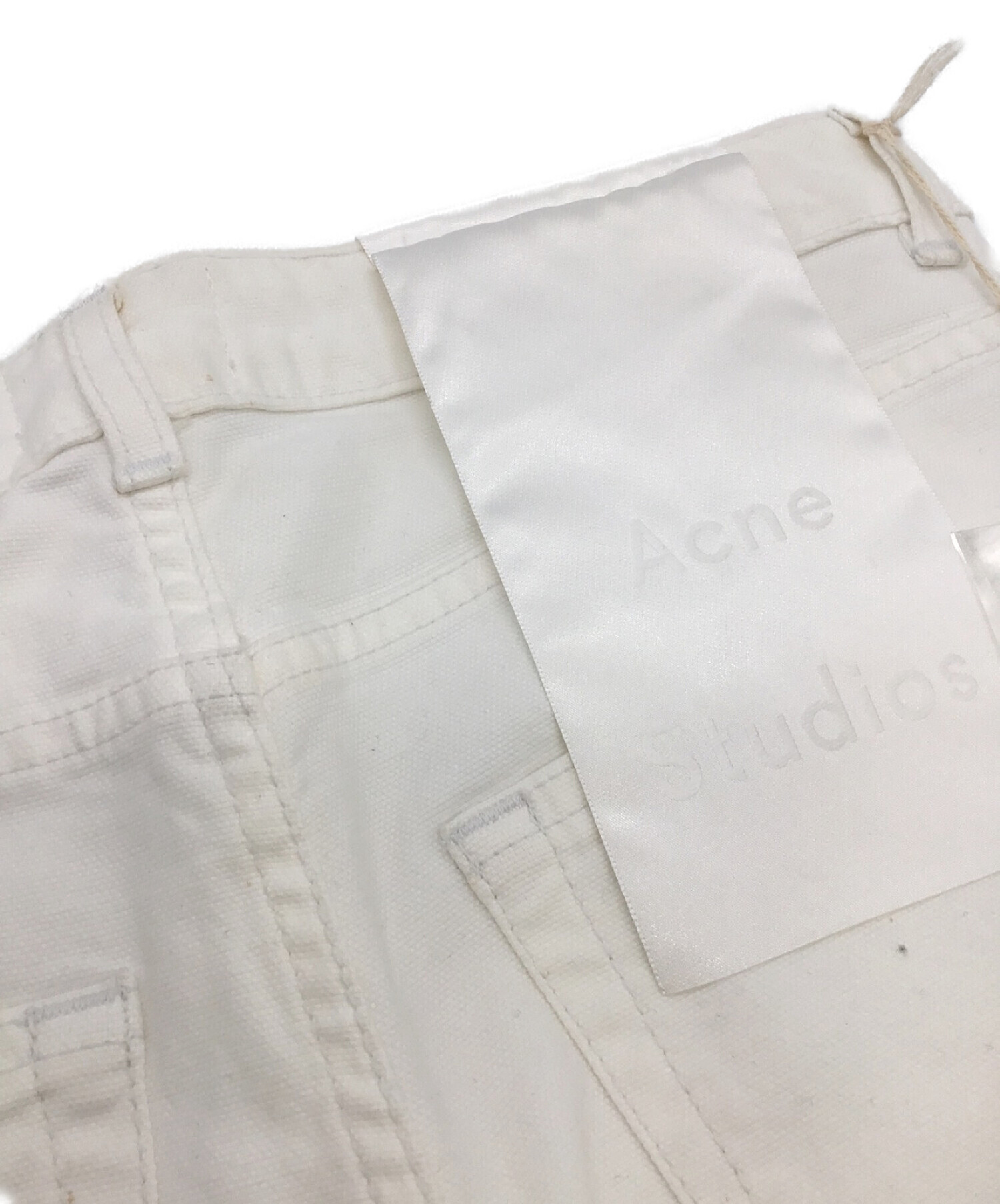ACNE STUDIOS (アクネストゥディオズ) ジーンズ ホワイト サイズ:32 未使用品
