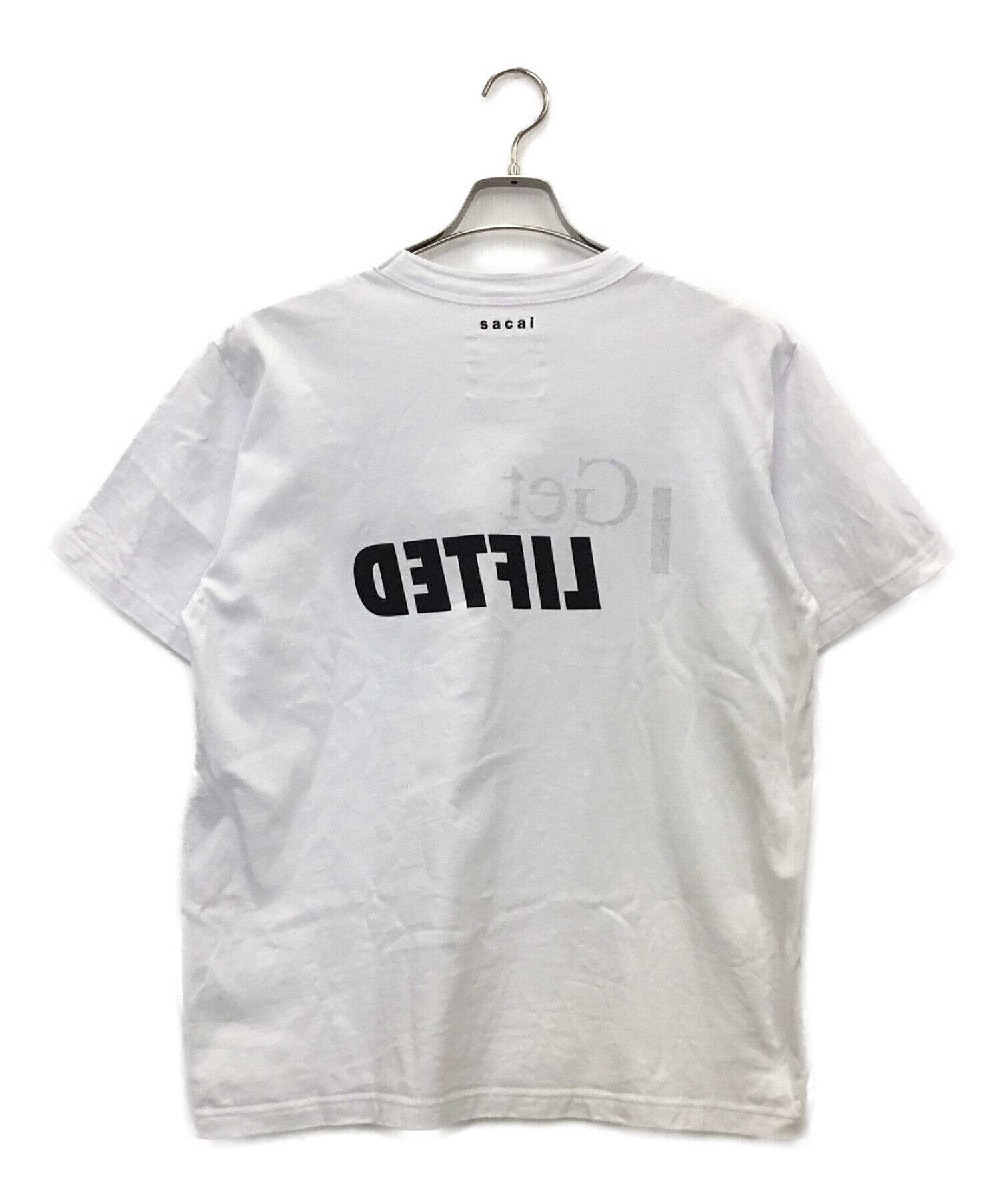 中古・古着通販】sacai (サカイ) Tシャツ ホワイト サイズ:3｜ブランド