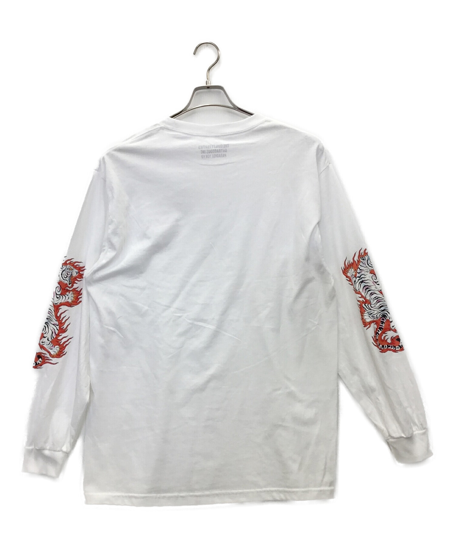 WACKO MARIA (ワコマリア) ロングスリーブTシャツ ホワイト サイズ:L