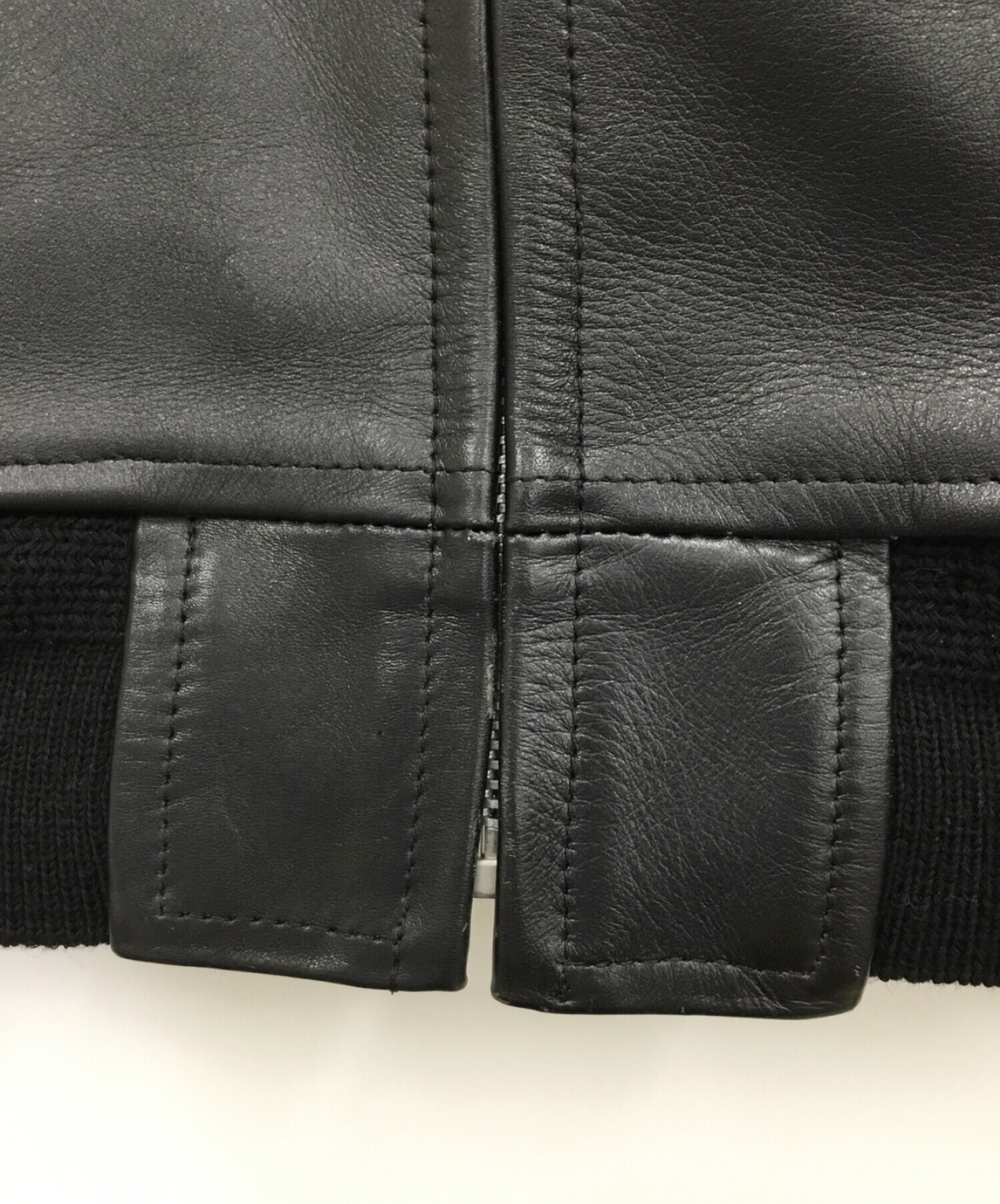 WACKO MARIA (ワコマリア) G-1レザージャケット ブラック サイズ:S