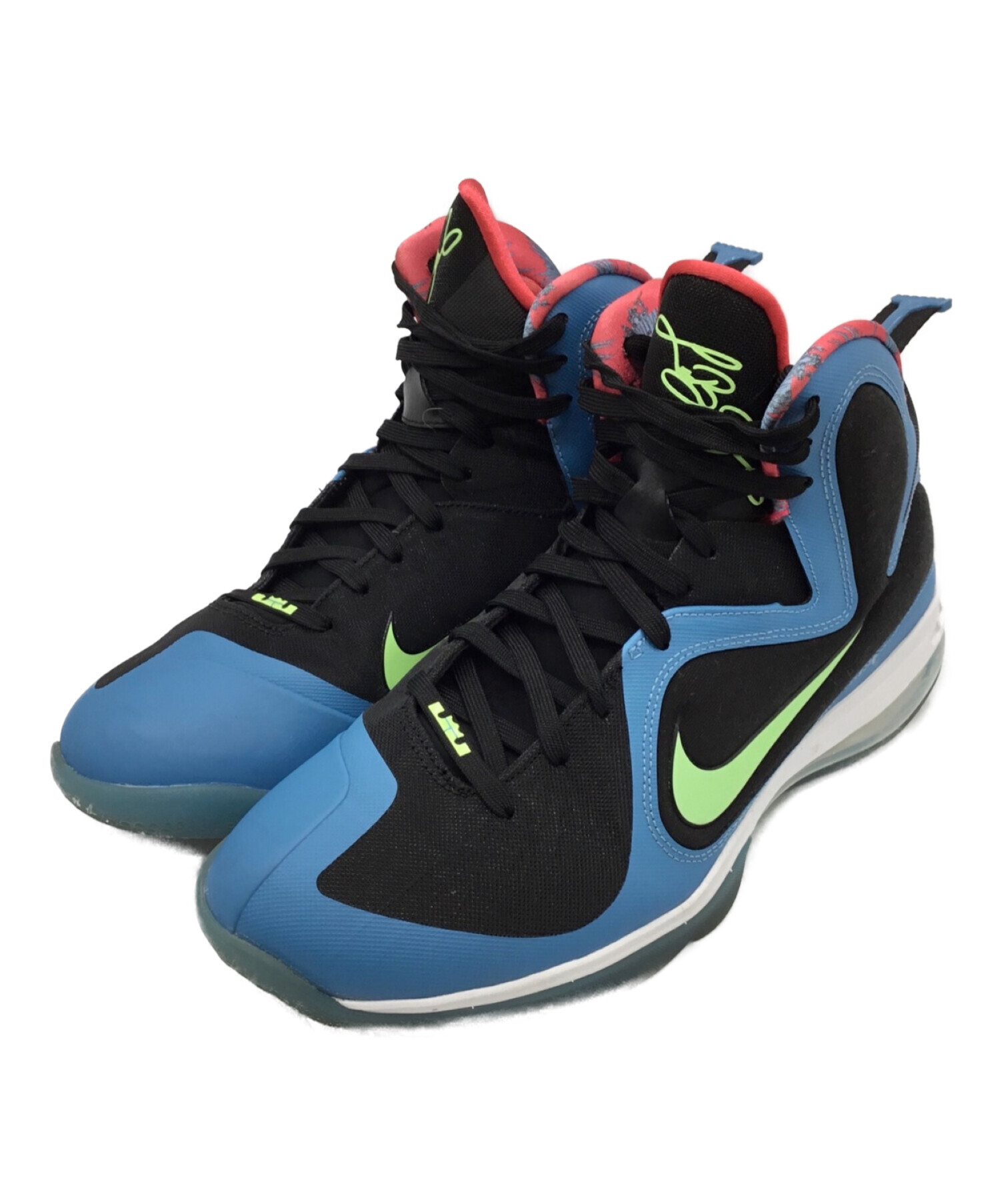 NIKE LEBRON IX SOUTH COAST black/lime - Yahoo!フリマ（旧）-