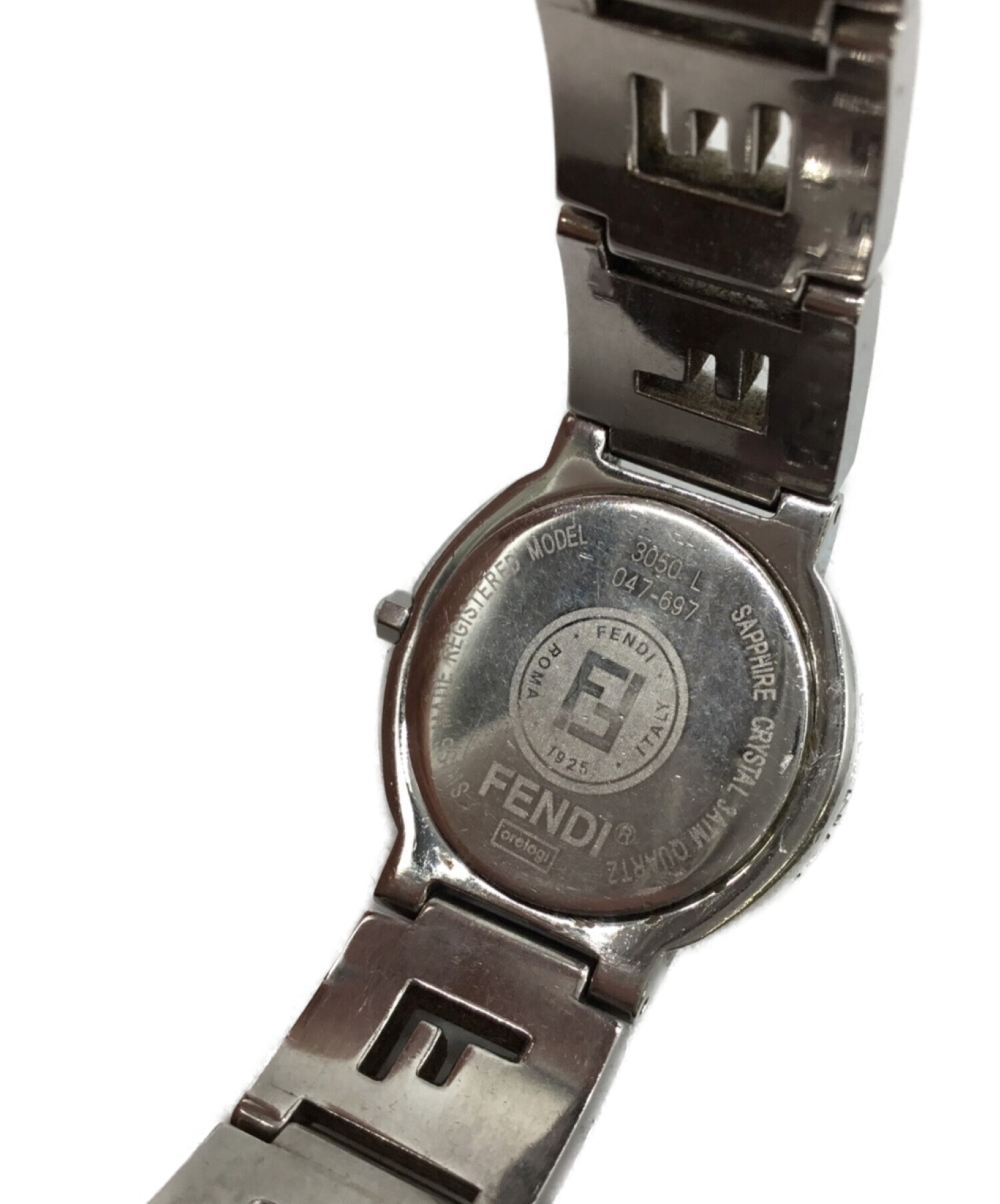 商品説明☆992 フェンディ FENDI 3800 L ベルトモチーフ 腕時計 ...