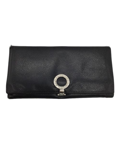 中古・古着通販】BVLGARI (ブルガリ) 長財布 ブラック サイズ