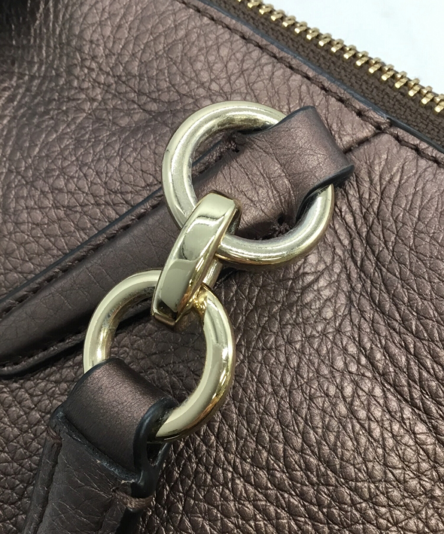 中古・古着通販】COACH (コーチ) 2WAYショルダーバッグ ブラウン