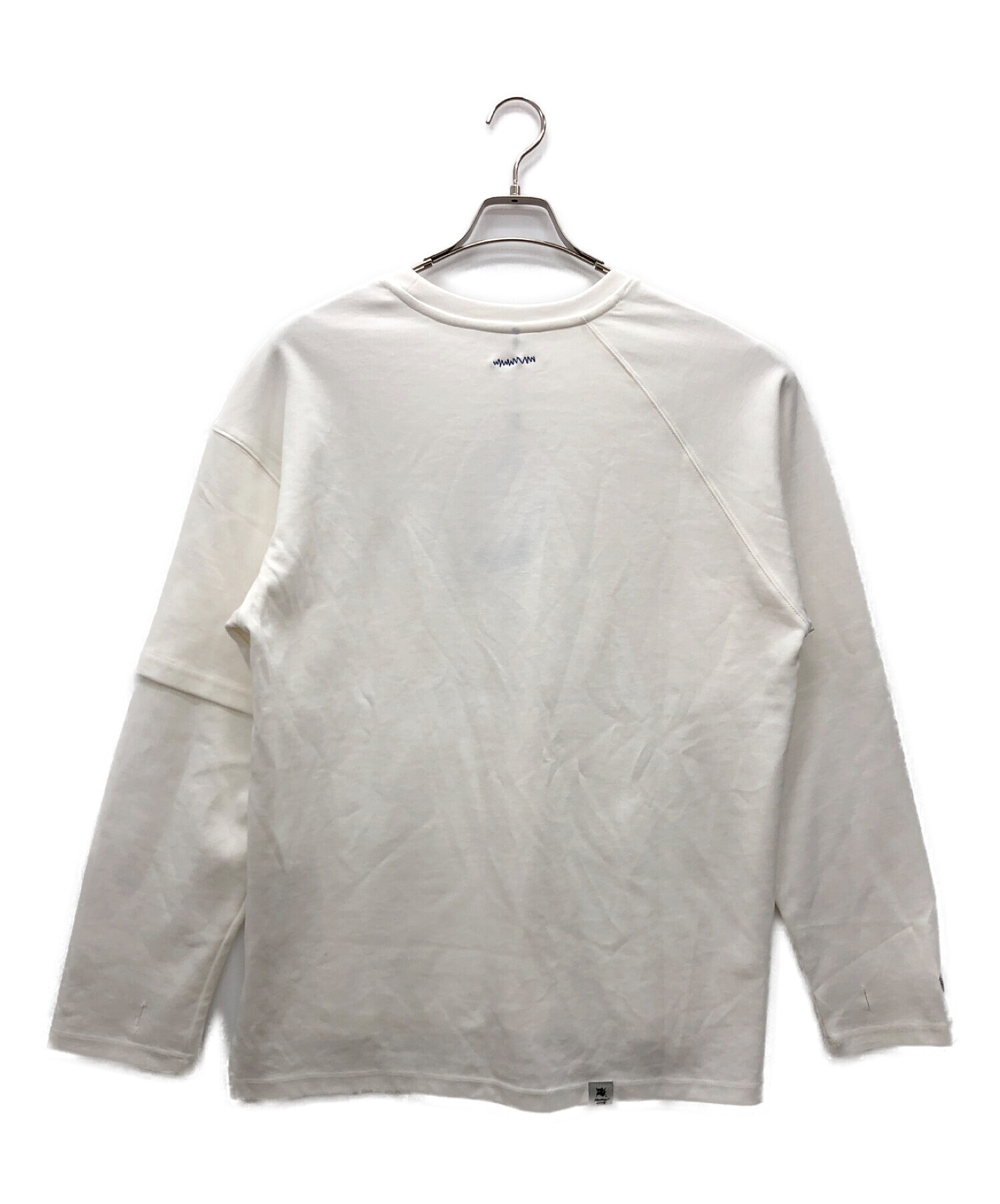 ADER error (アーダーエラー) ロングスリーブTシャツ ホワイト サイズ:3 未使用品