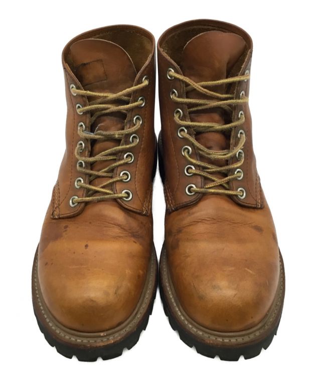 RED WING (レッドウィング) プレーントゥワークブーツ ブラウン サイズ:７1/2