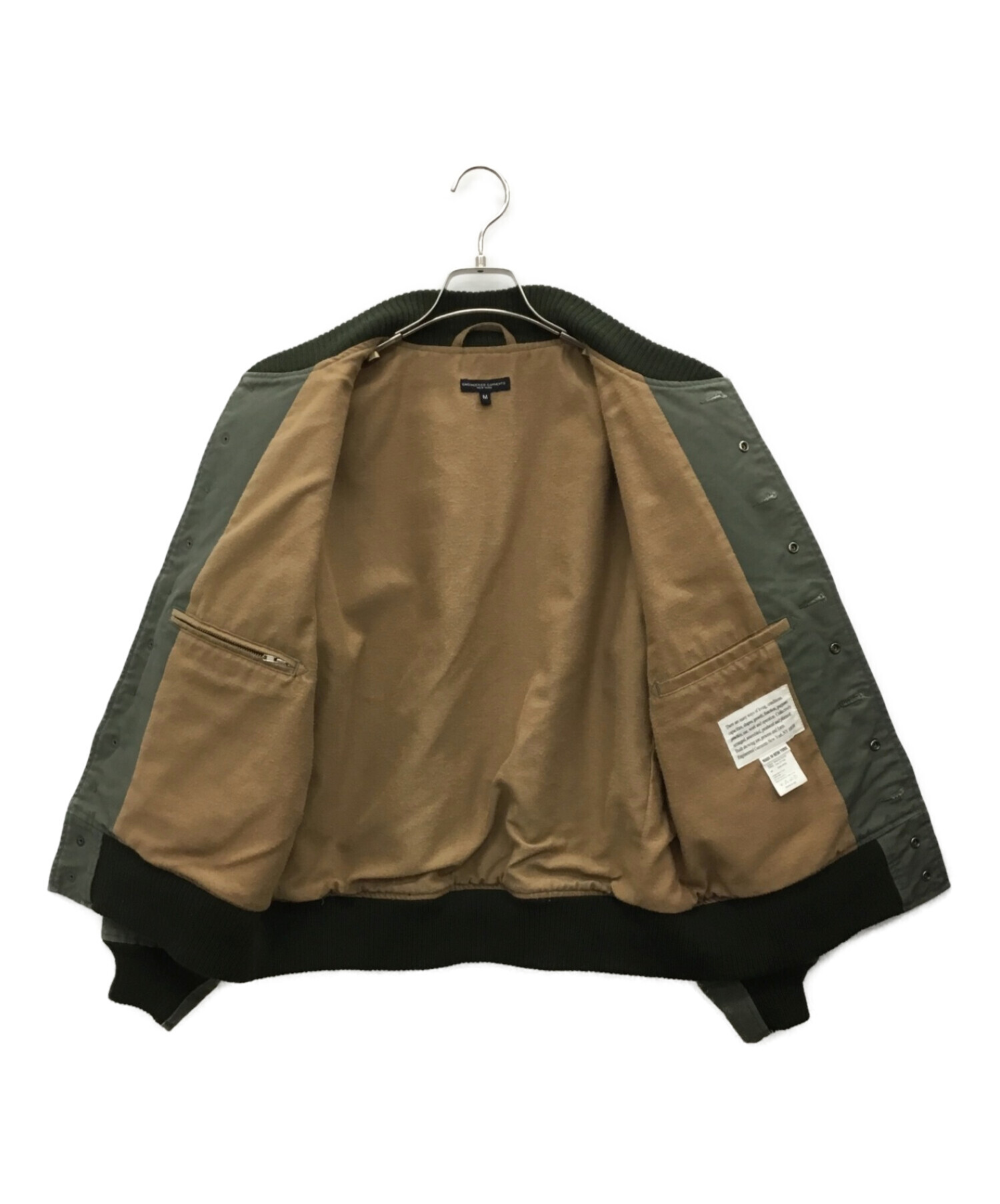 中古・古着通販】Engineered Garments (エンジニアド ガーメンツ) TF Jacket – Cotton Double Cloth  カーキ サイズ:M｜ブランド・古着通販 トレファク公式【TREFAC FASHION】スマホサイト