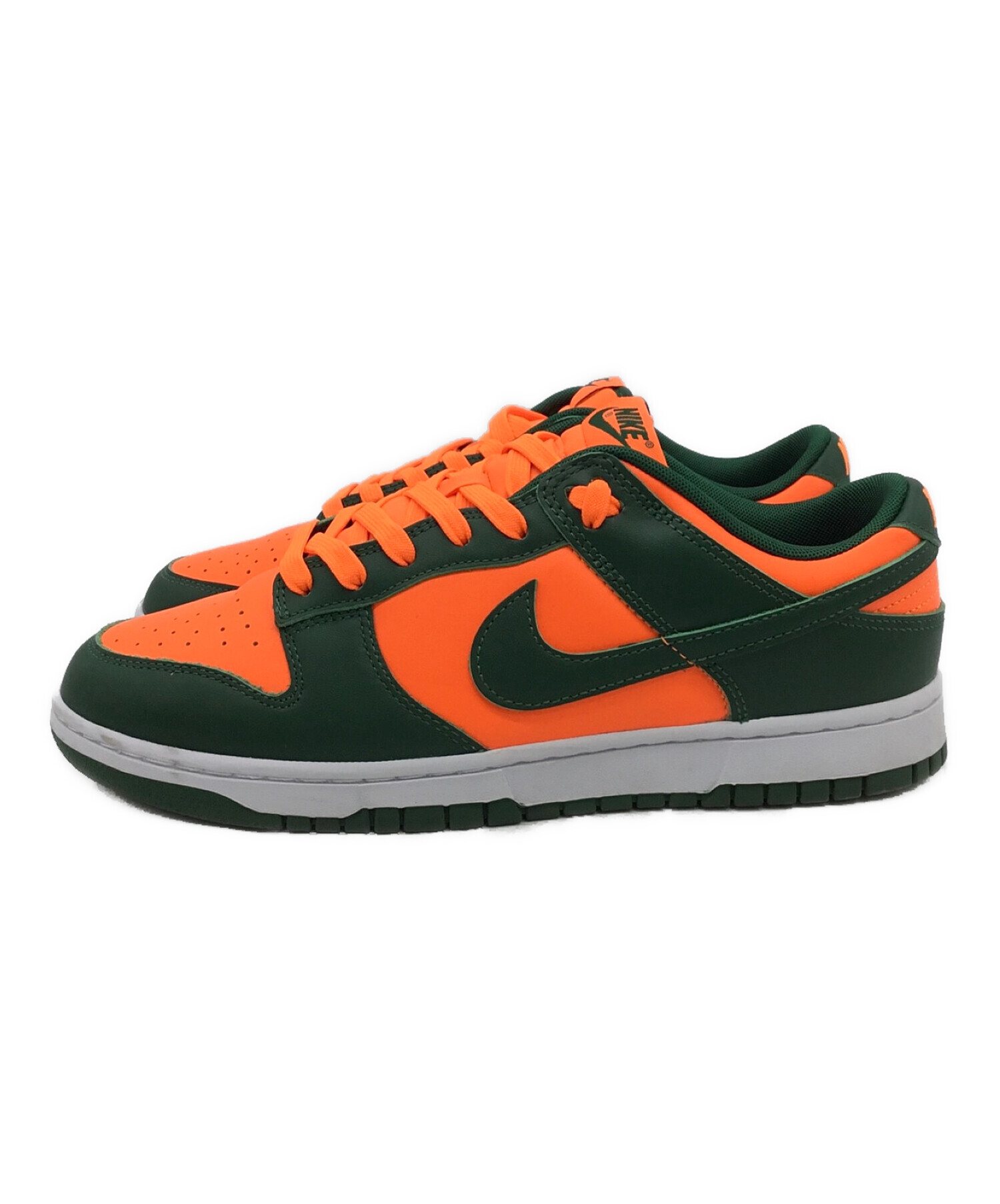 中古・古着通販】NIKE (ナイキ) DUNK LOW RETRO グリーン×オレンジ