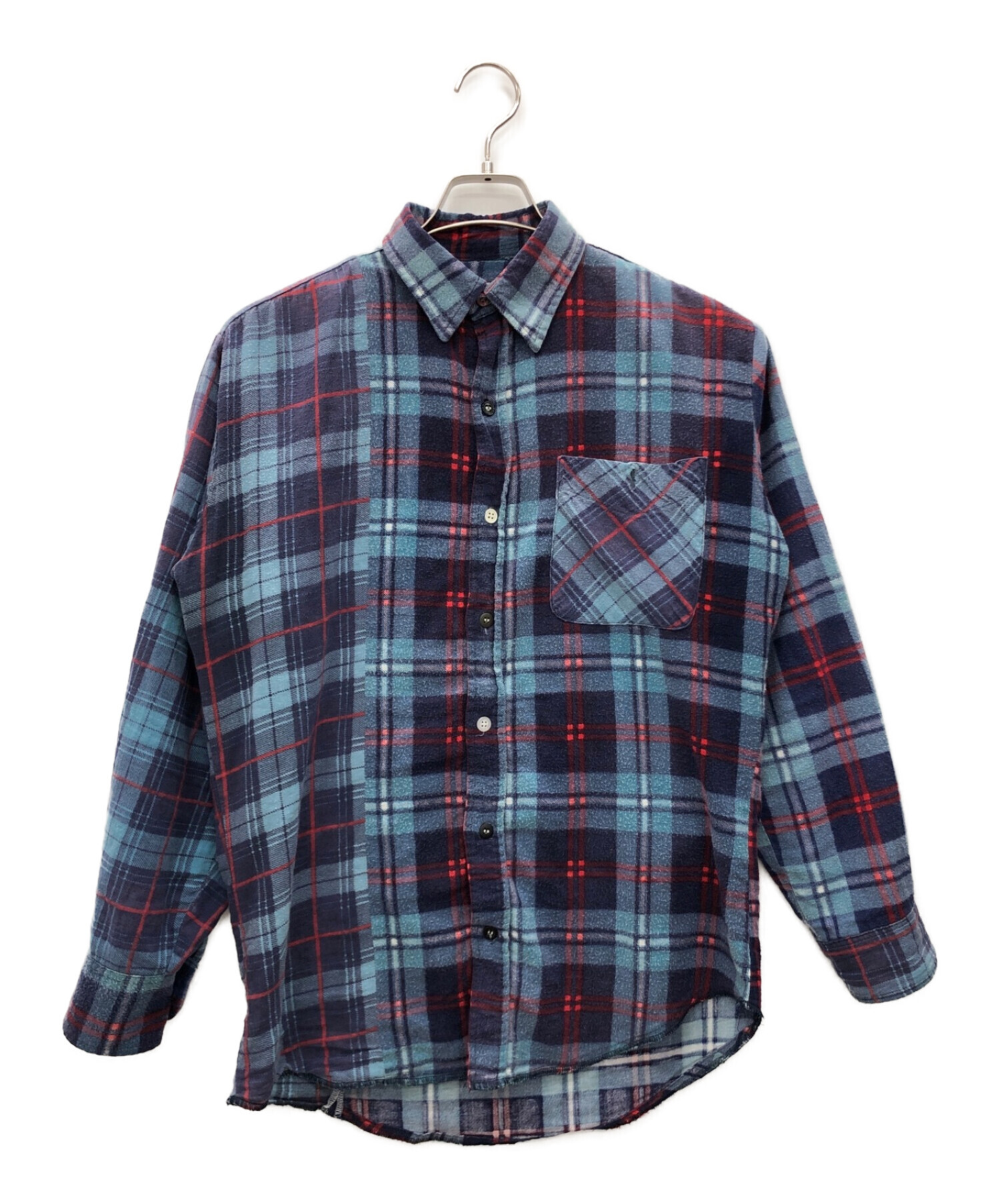 5074円 R.H.Vintage (ロンハーマン・ヴィンテージ) ネルシャツ ブルー サイズ:Freeトップス