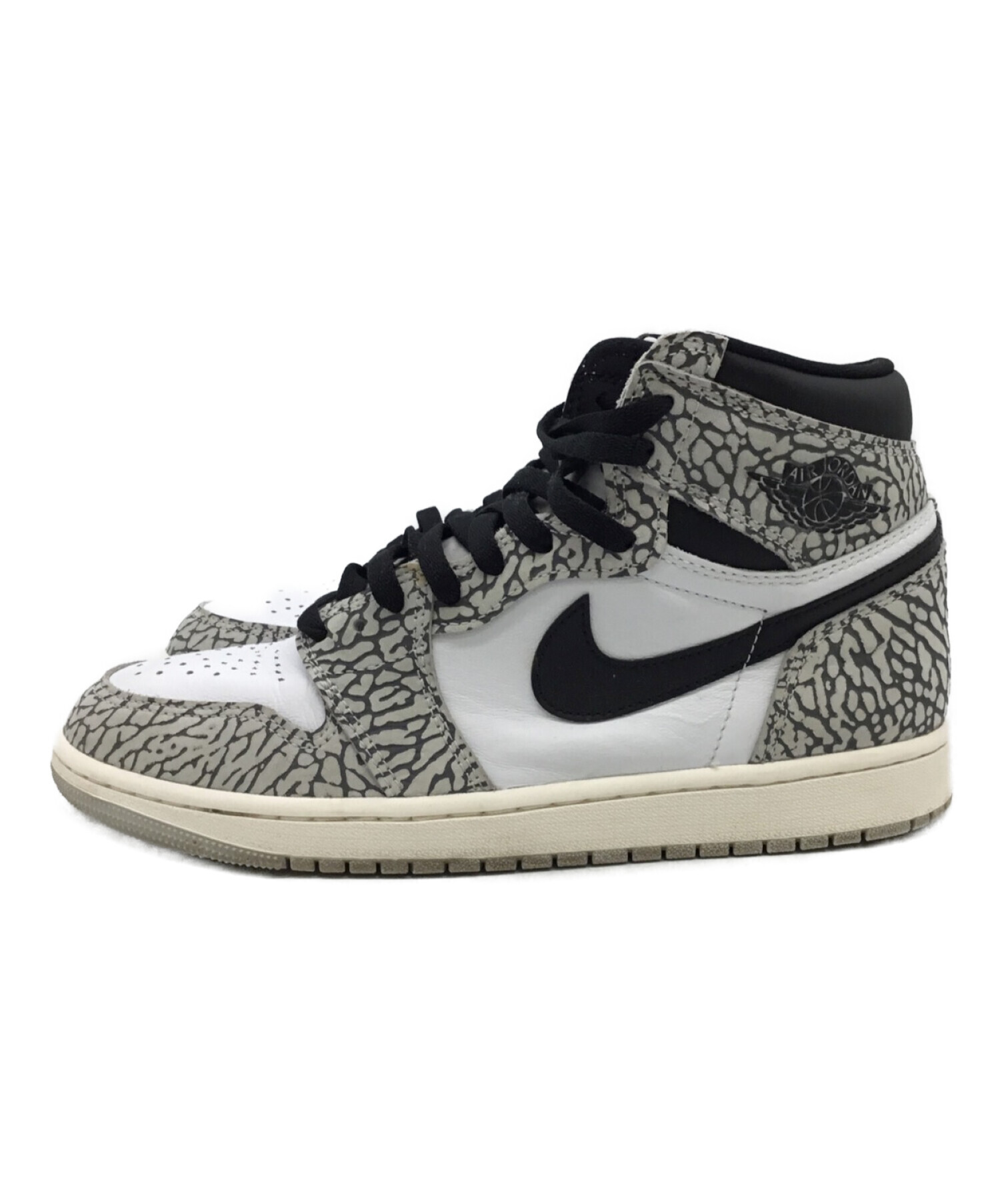 中古・古着通販】NIKE (ナイキ) AIR JORDAN 1 RETRO HIGH OG ホワイト ...