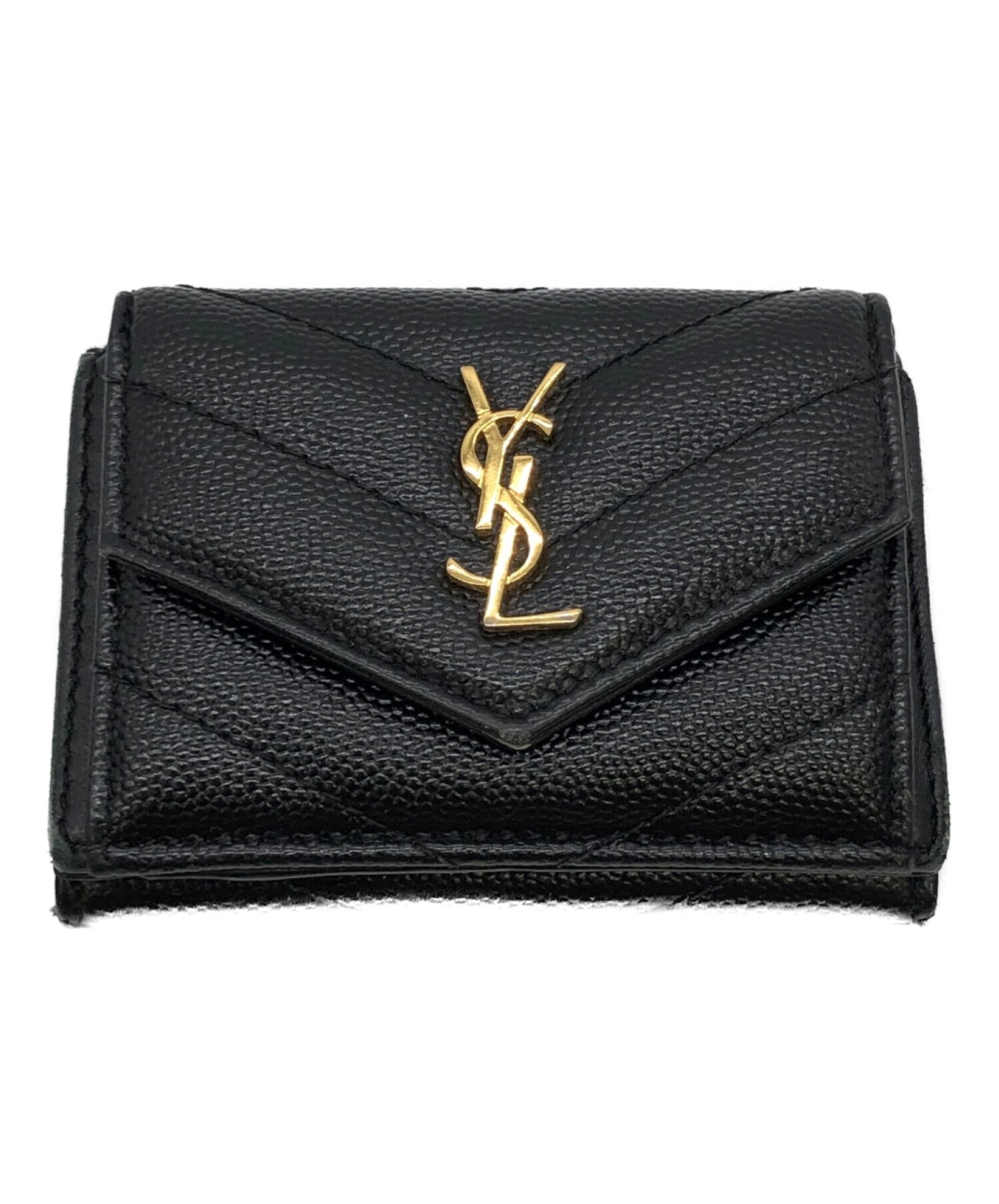 Yves Saint Laurent (イヴサンローラン) 3つ折り財布