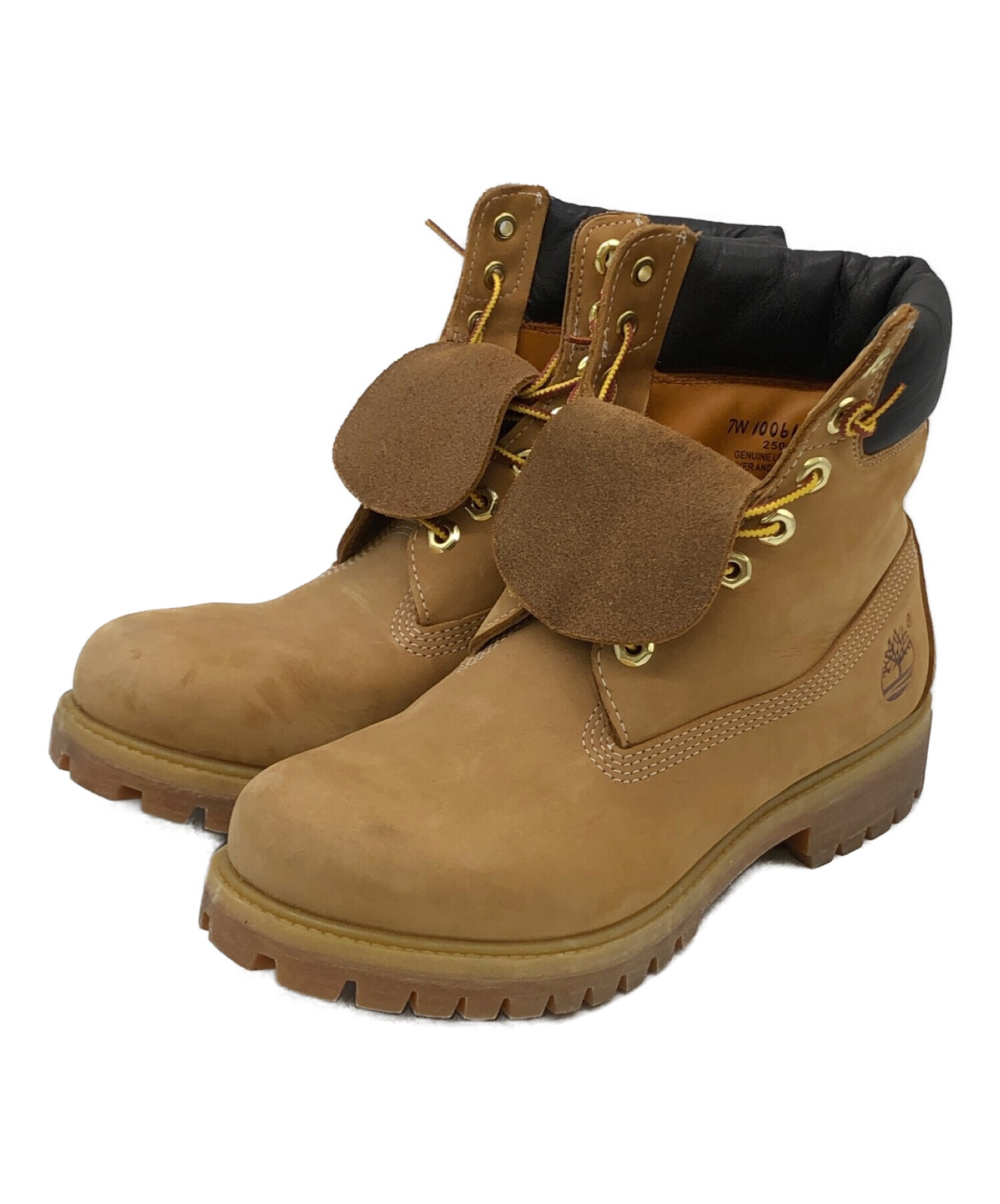 Timberland (ティンバーランド) レースアップブーツ キャメル サイズ:25.0