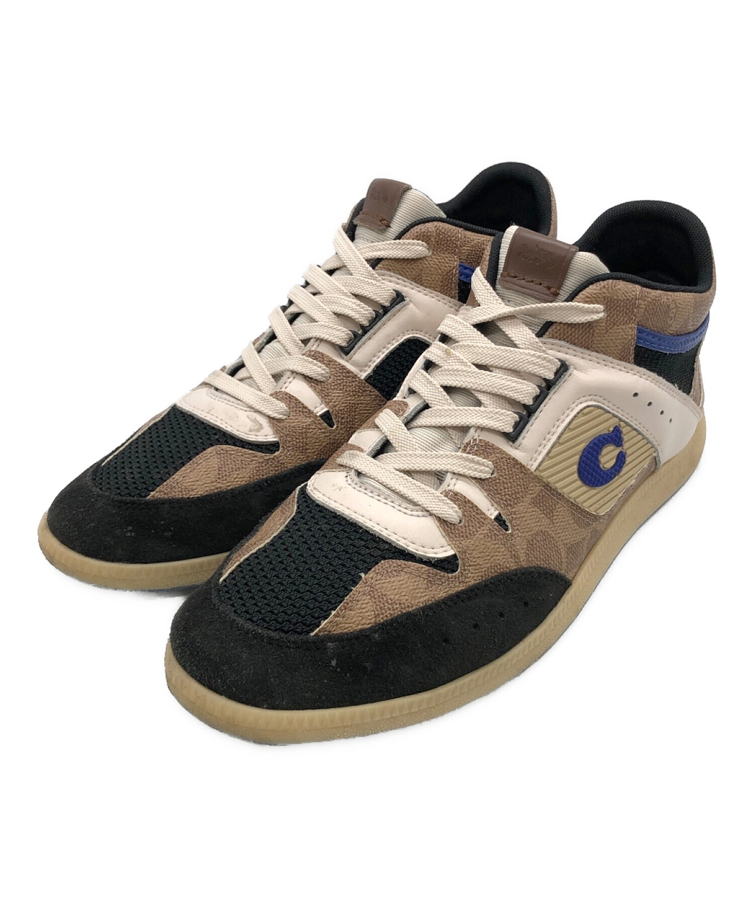 COACH (コーチ) CITYSOLE MID TOP（シティソール ミッド　トップ) ブラウン サイズ:26.0