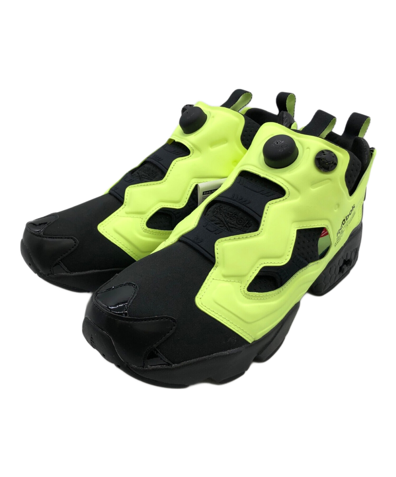 中古・古着通販】REEBOK (リーボック) Instapump Fury（インスタポンプ フューリー） ブラック×グリーン サイズ:28.5  未使用品｜ブランド・古着通販 トレファク公式【TREFAC FASHION】スマホサイト