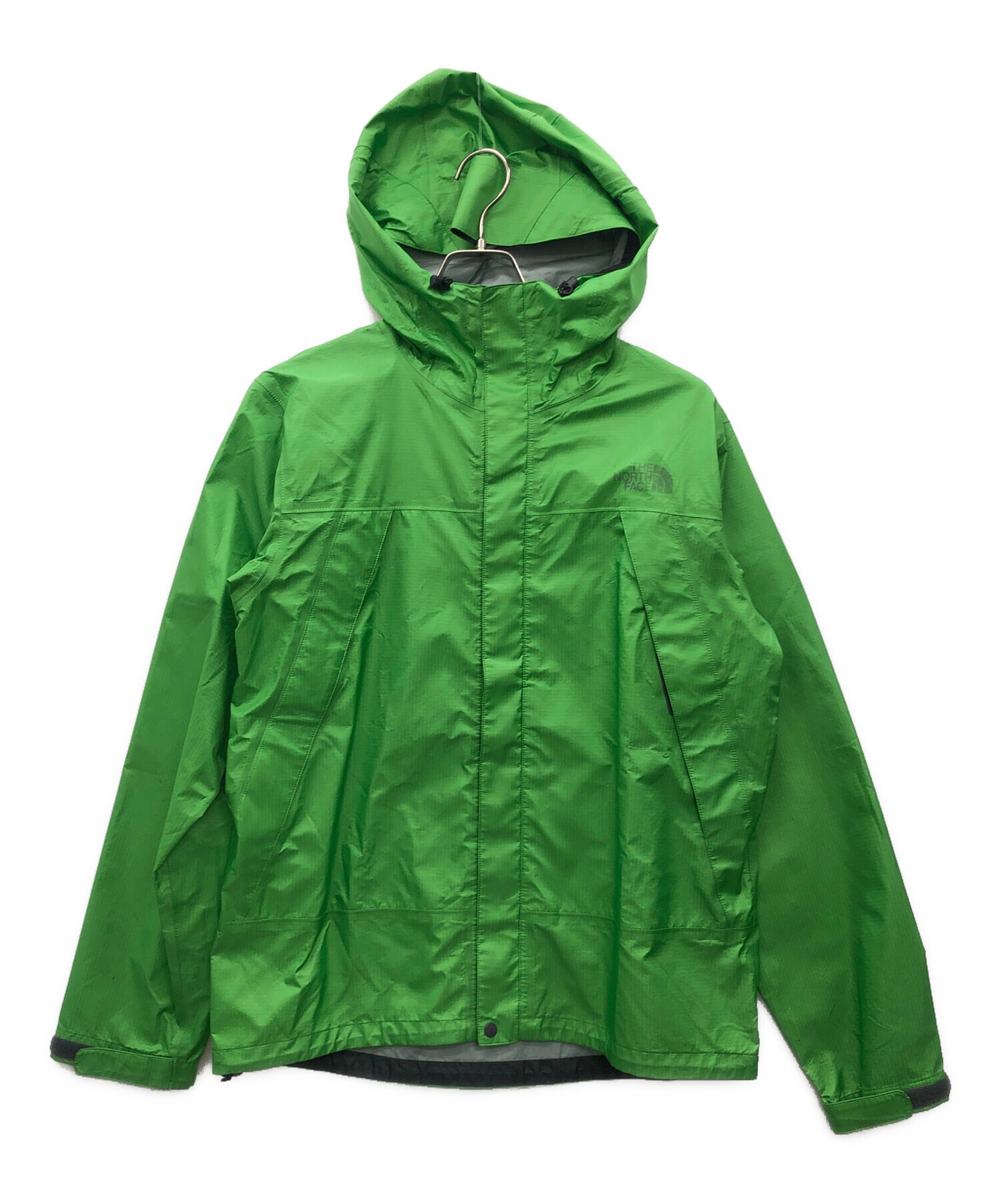 THE NORTH FACE (ザ ノース フェイス) レインテックス エアロ 黄緑 サイズ:M