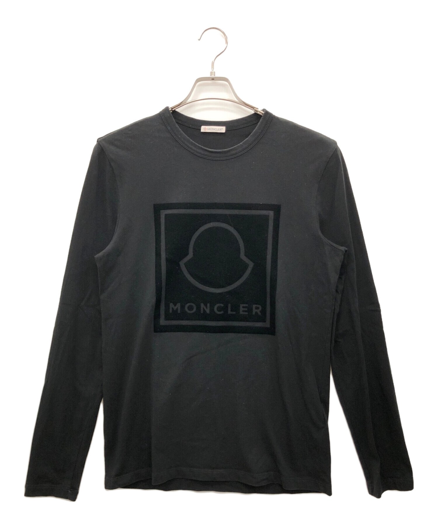 MONCLER (モンクレール) 長袖Tシャツ ブラック サイズ:S