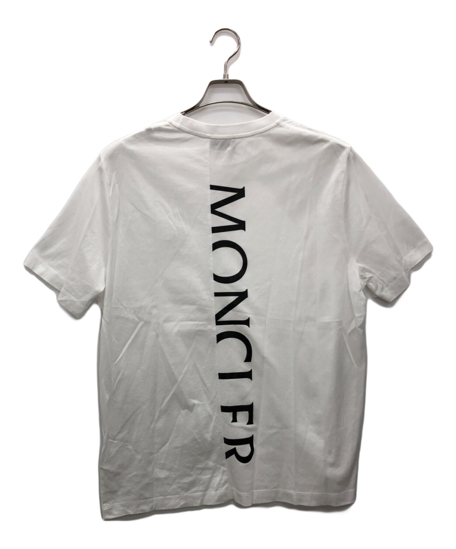 MONCLER (モンクレール) 長袖Tシャツ ホワイト サイズ:L