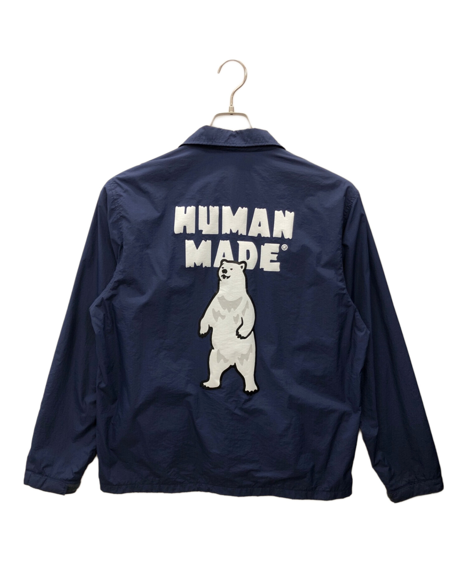 HUMAN MADE (ヒューマンメイド) コーチジャケット ネイビー サイズ:M