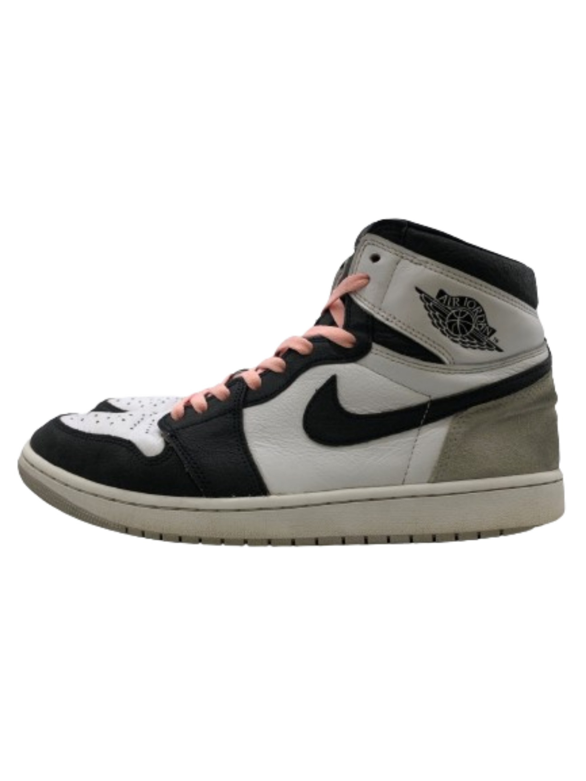 中古・古着通販】NIKE (ナイキ) AIR JORDAN 1 RETRO HIGH OG Bleached Coral(エアジョーダン1 レトロハイ  オリジナル ブリーチドコーラル) ホワイト×ブラック サイズ:30.0cm｜ブランド・古着通販 トレファク公式【TREFAC  FASHION】スマホサイト