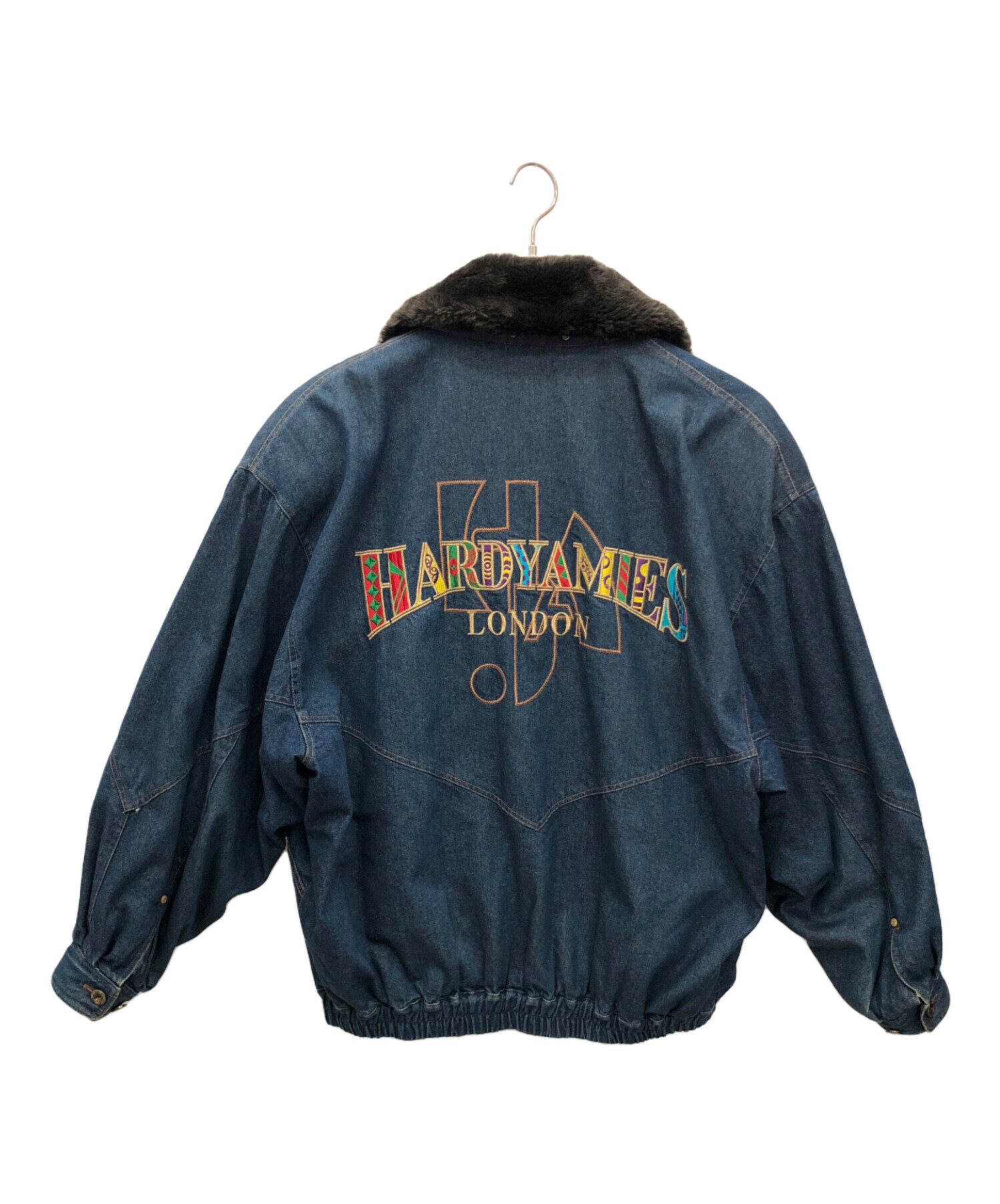 中古・古着通販】HARDY AMIES JEANS (ハーディエイミスジーンズ) デニムブルゾン ブルー サイズ:3L｜ブランド・古着通販  トレファク公式【TREFAC FASHION】スマホサイト