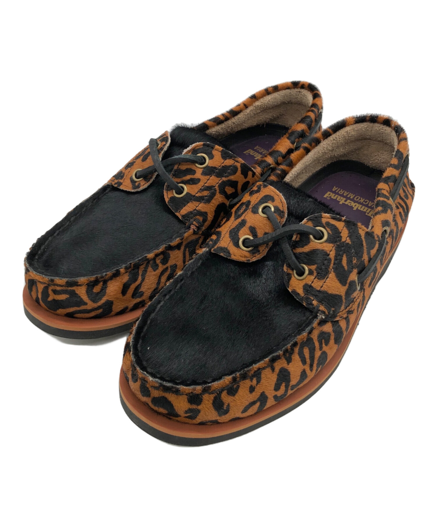 Timberland (ティンバーランド) WACKO MARIA (ワコマリア) 2EYE BOAT SHOE ブラウン サイズ:27.0