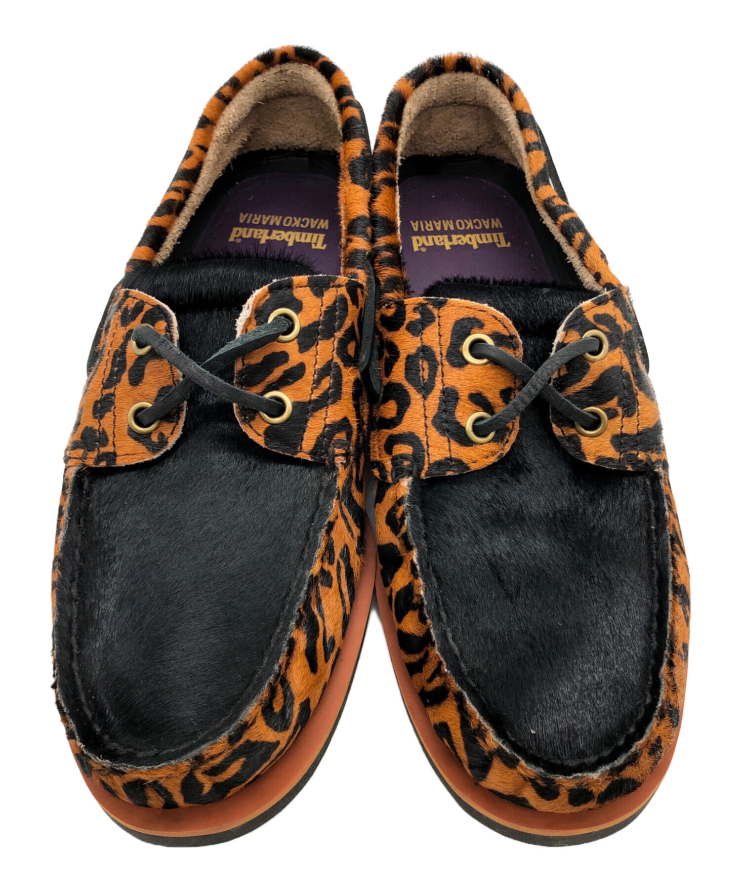 Timberland (ティンバーランド) WACKO MARIA (ワコマリア) 2EYE BOAT SHOE ブラウン サイズ:27.0