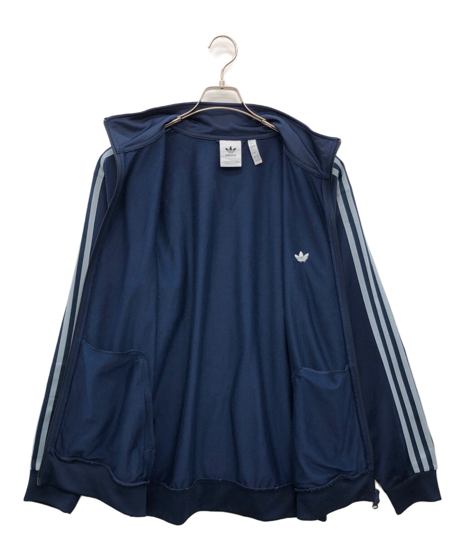 adidas (アディダス) トラックジャケット ネイビー サイズ:M