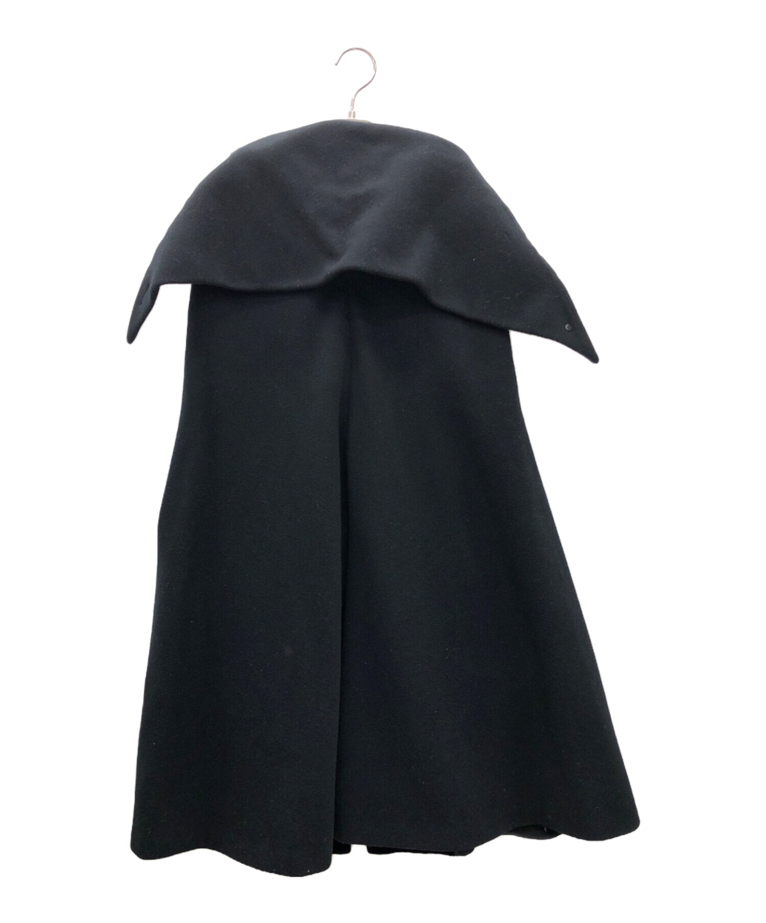 【中古・古着通販】yohji yamamoto+Noir (ヨウジヤマモトプリュスノアール) ロングコート ブラック サイズ:3｜ブランド・古着通販  トレファク公式【TREFAC FASHION】スマホサイト