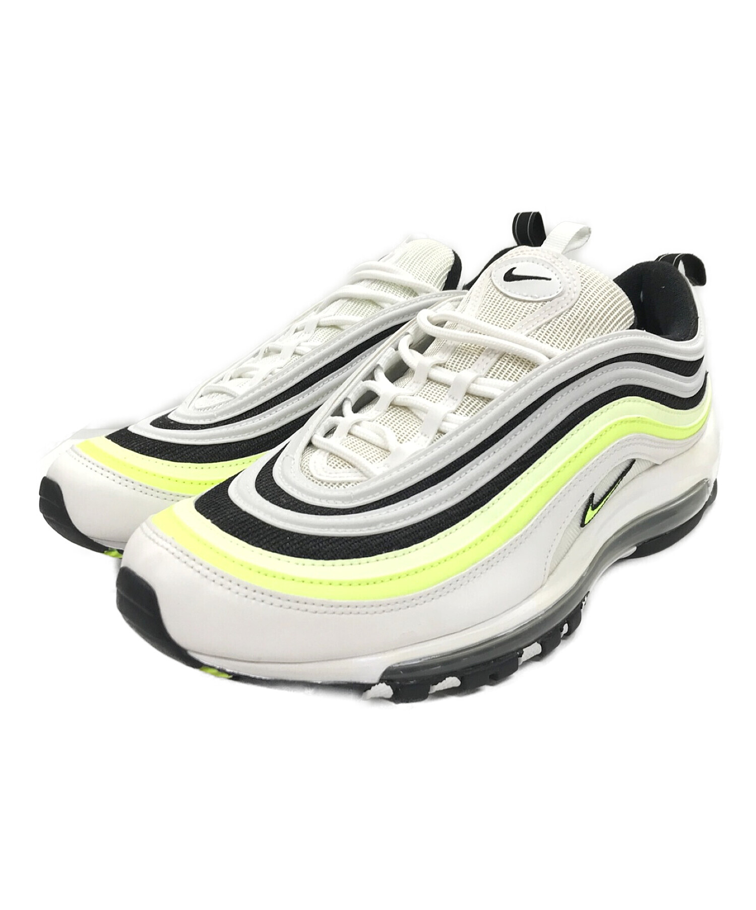 NIKE Nike Air Max 97 White Black Volt 98 US9.5