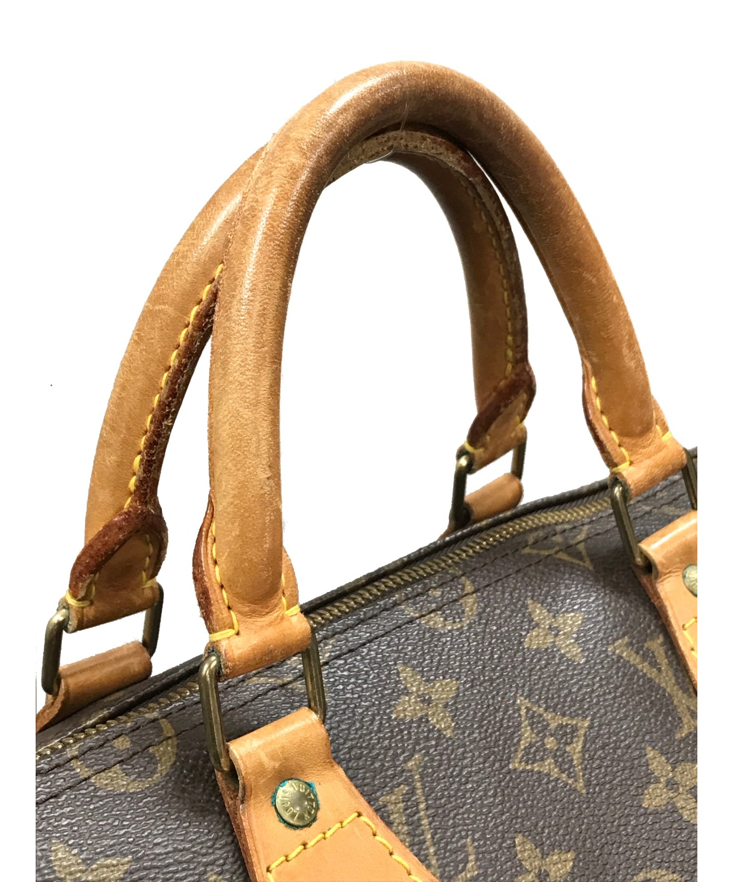 LOUIS VUITTON (ルイ・ヴィトン) モノグラムスピーディ30 ブラウン サイズ:30 ハンドバッグ　ボストンバッグ　VI1902