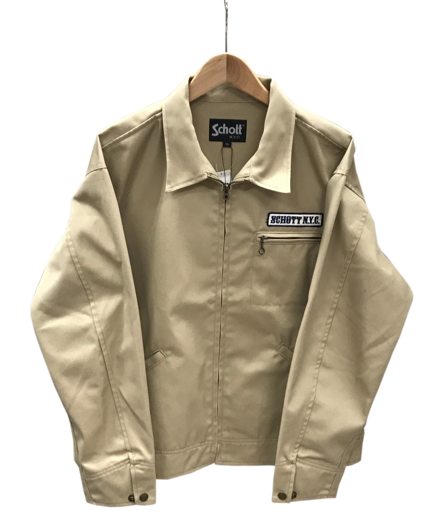 中古・古着通販】Schott (ショット) ワークジャケット サイズ:XL 未