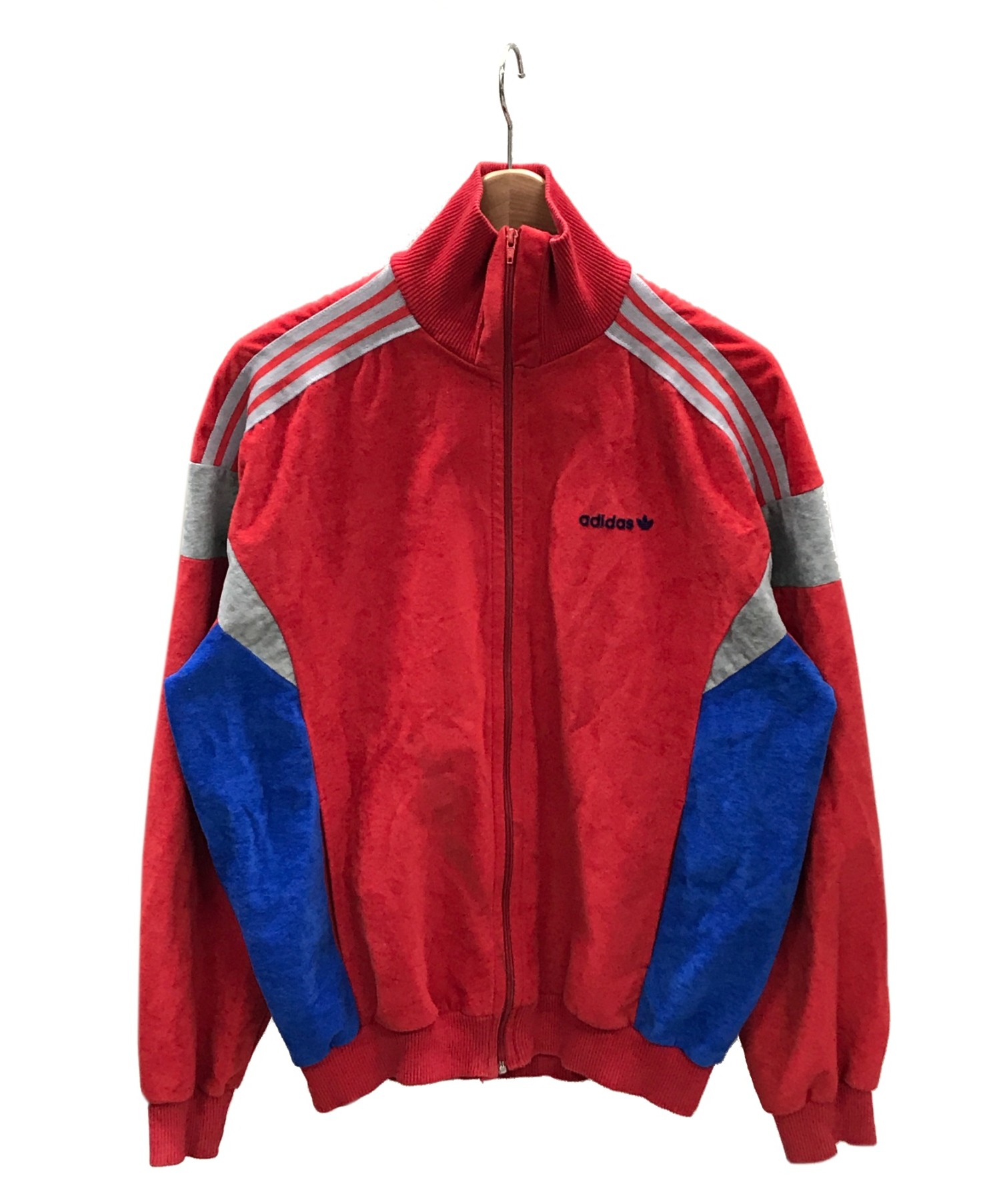 中古・古着通販】adidas (アディダス) トラックジャケット レッド