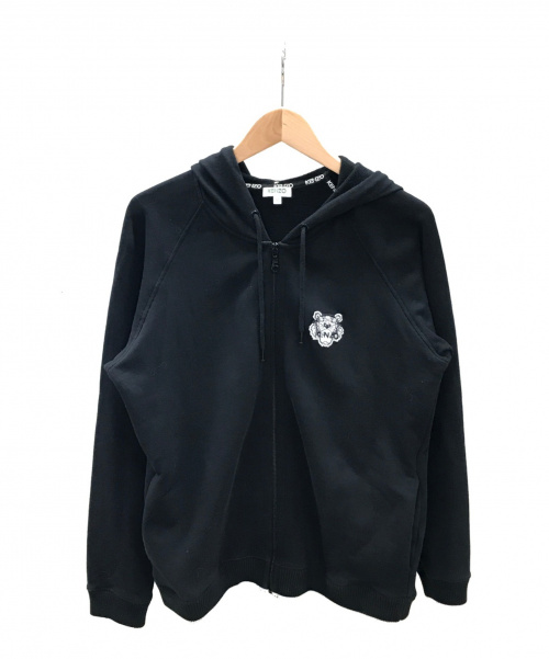 【中古・古着通販】KENZO (ケンゾー) パーカー ブラック サイズ:M