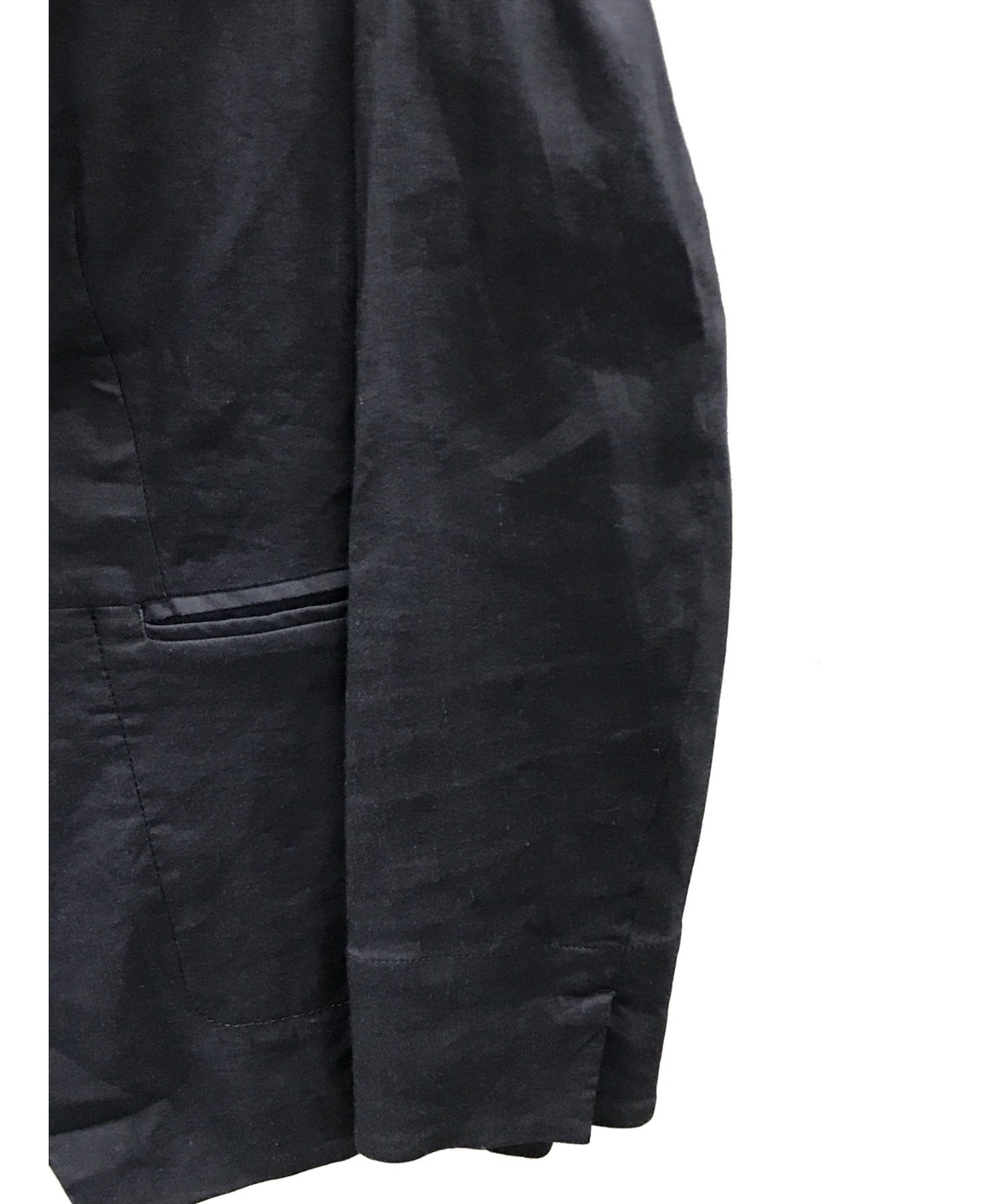 UNTITLED (アンタイトル) KWTワンボタンジャケット ブラック サイズ:1 ノーカラージャケット　春夏物