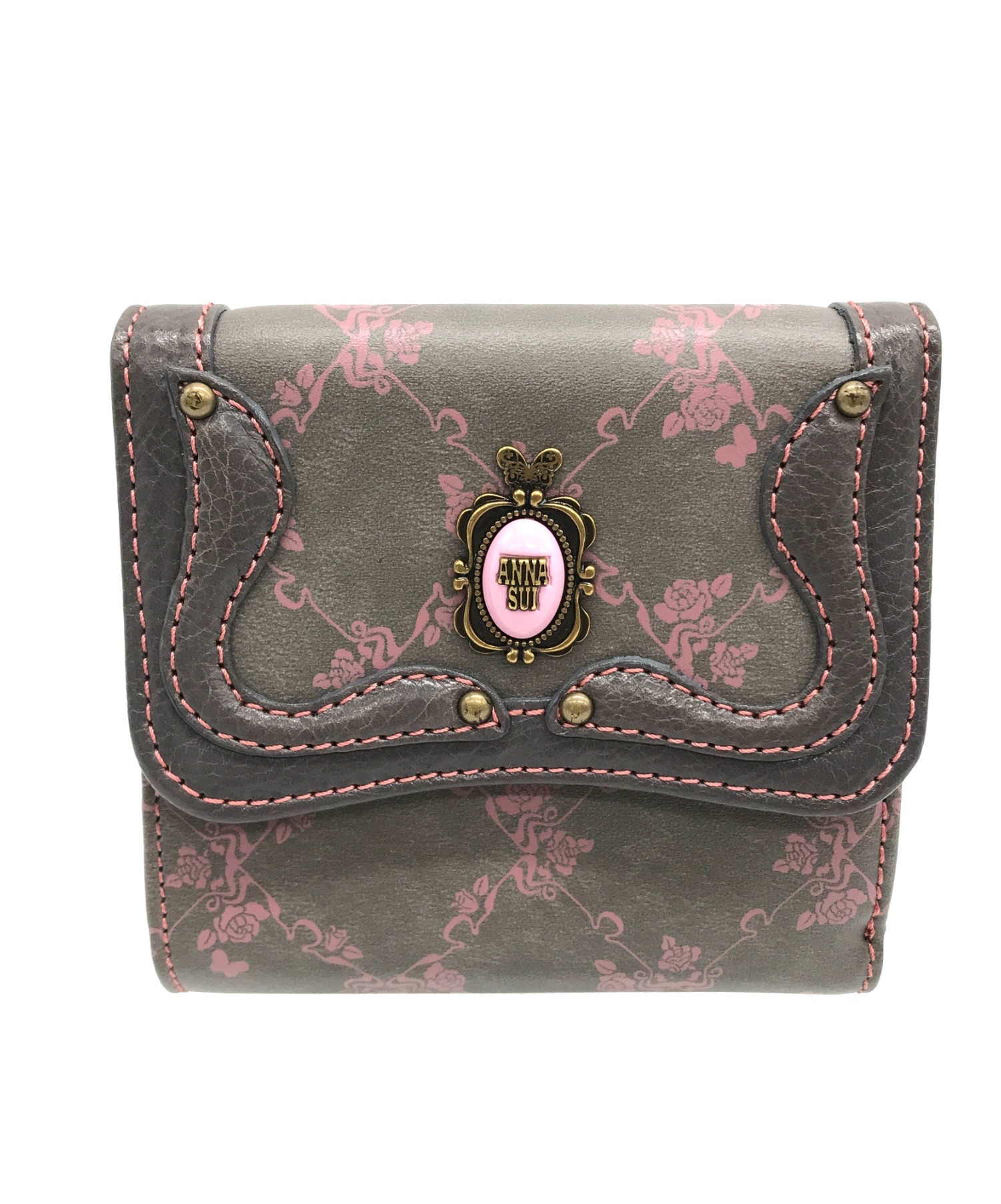 ANNA SUI アナスイ 三つ折り財布 スイノワール - ciked.com