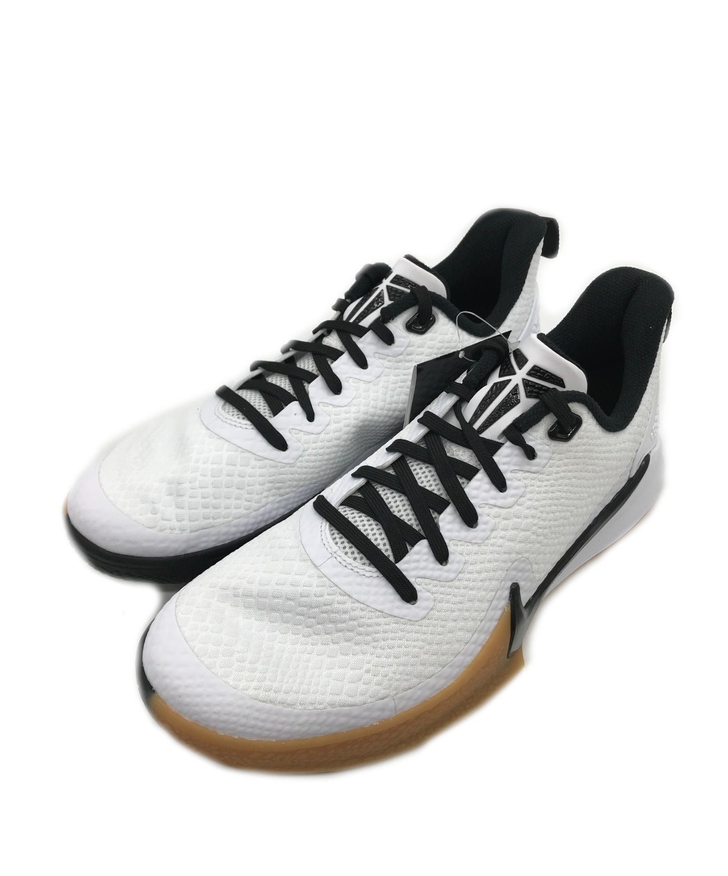 中古・古着通販】NIKE (ナイキ) スニーカー ホワイト×ブラック サイズ