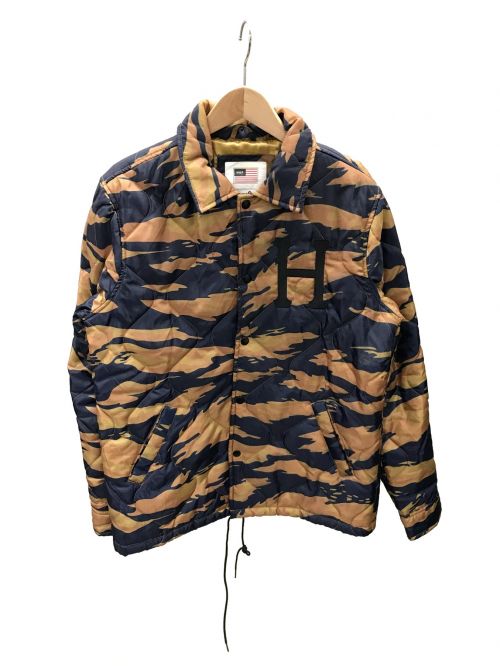 中古・古着通販】HUF (ハフ) コーチジャケット ネイビー×ブラウン