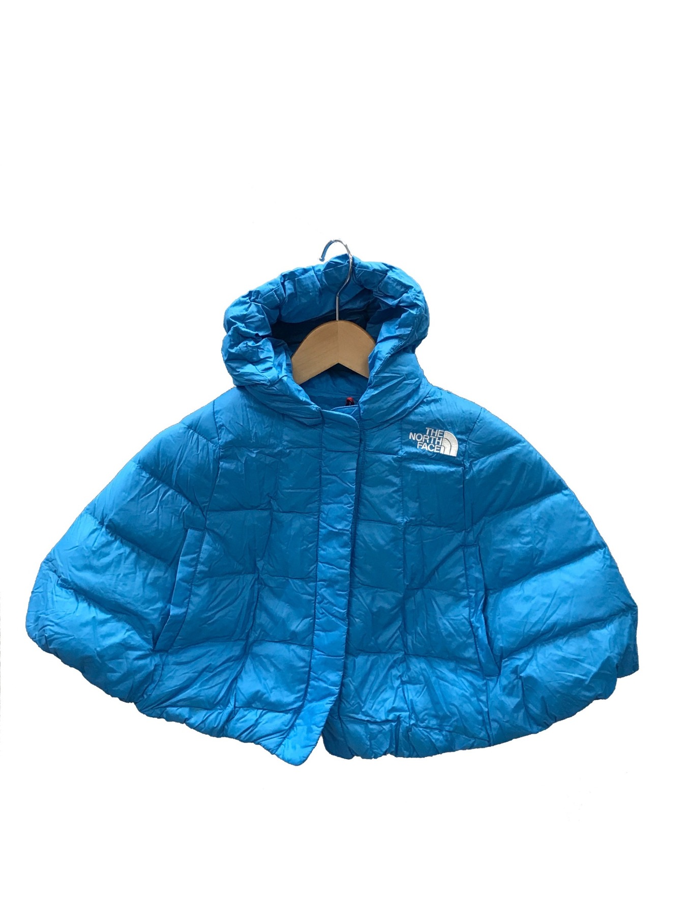 THE NORTH FACE (ザ ノース フェイス) ダウンポンチョ スカイブルー サイズ:90cm