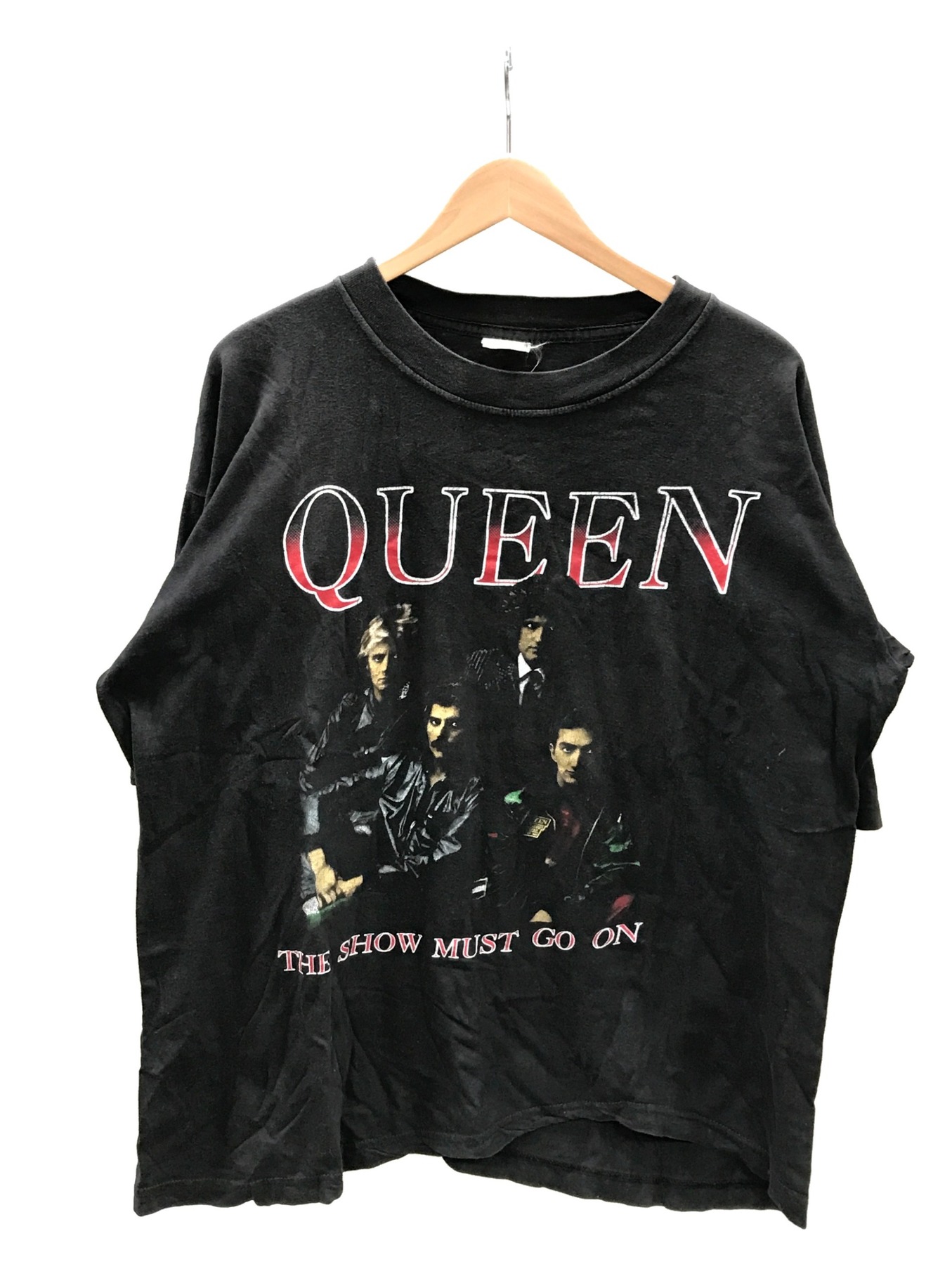 中古・古着通販】Queen (クイーン) ヴィンテージTシャツ ブラック