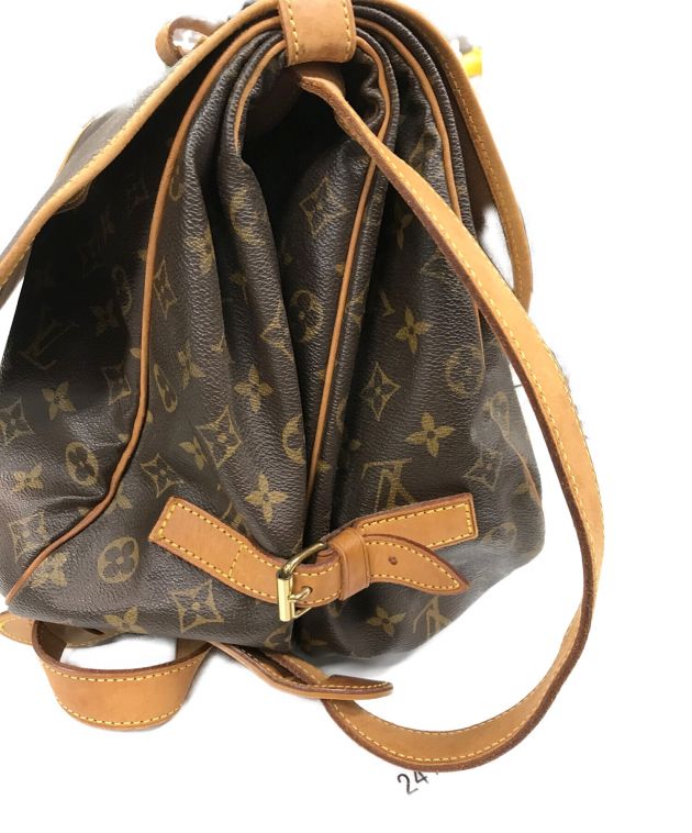 中古・古着通販】LOUIS VUITTON (ルイ ヴィトン) ショルダーバッグ モノグラムソミュール35 サイズ:35｜ブランド・古着通販  トレファク公式【TREFAC FASHION】スマホサイト